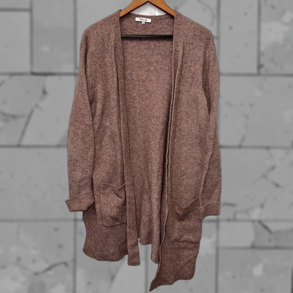 Madewell VINTAGE Madewell Pink Wool Blend Open Wrap Sweater Womens Size M Size M / US 6-8 / IT 42-44 - 1 Thumbnail