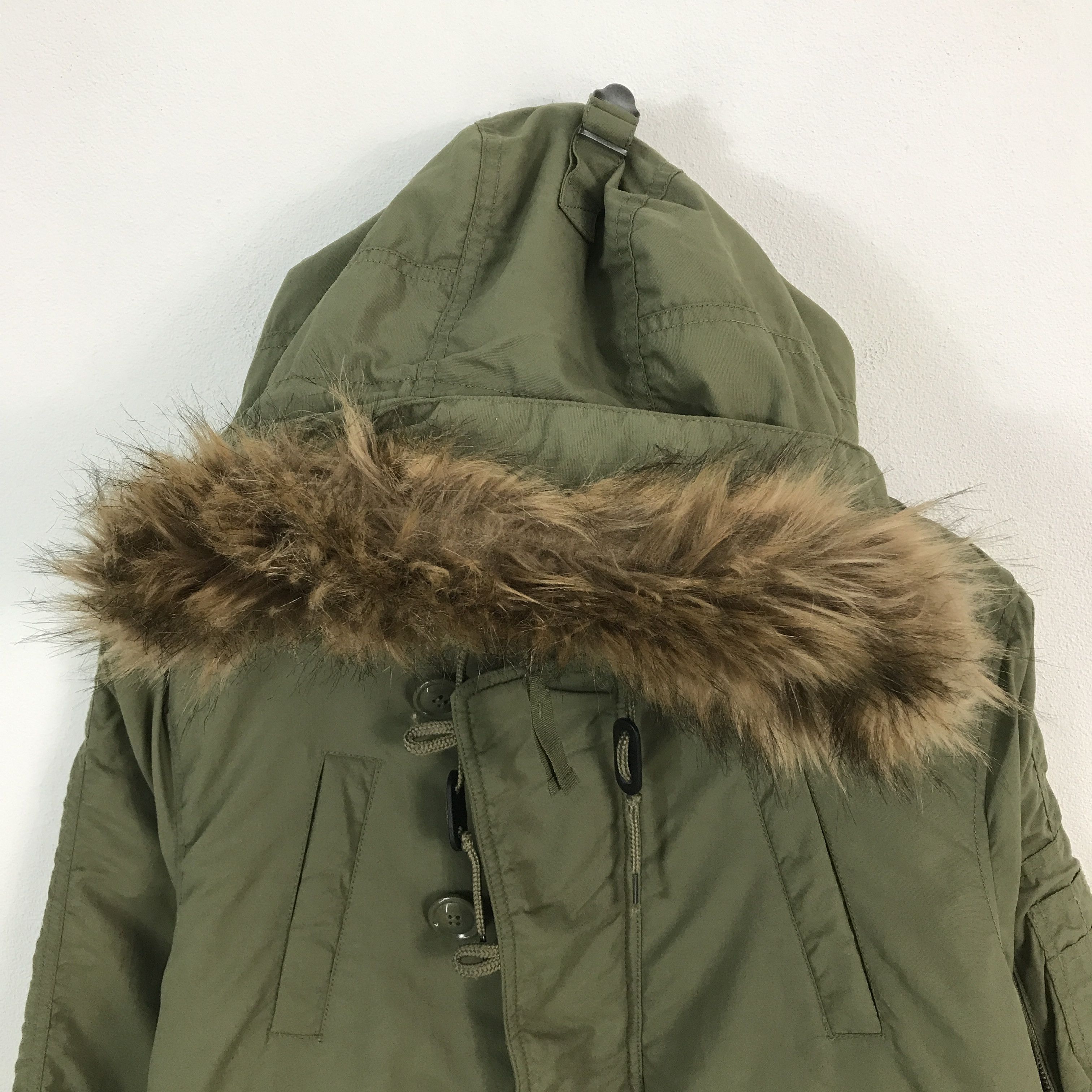 Japanese Brand Japanese Lowrys farm style fur hoodies jacket Size US L / EU 52-54 / 3 - 2 Thumbnail