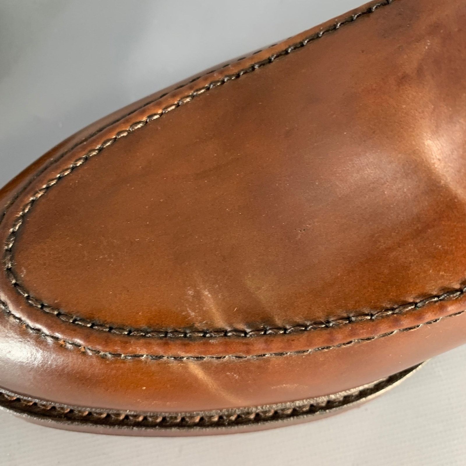 Ralph Lauren RALPH LAUREN Gifford Cordovan Leather Lace-Up Ankle Boots Size US 10.5 / EU 43-44 - 11 Thumbnail