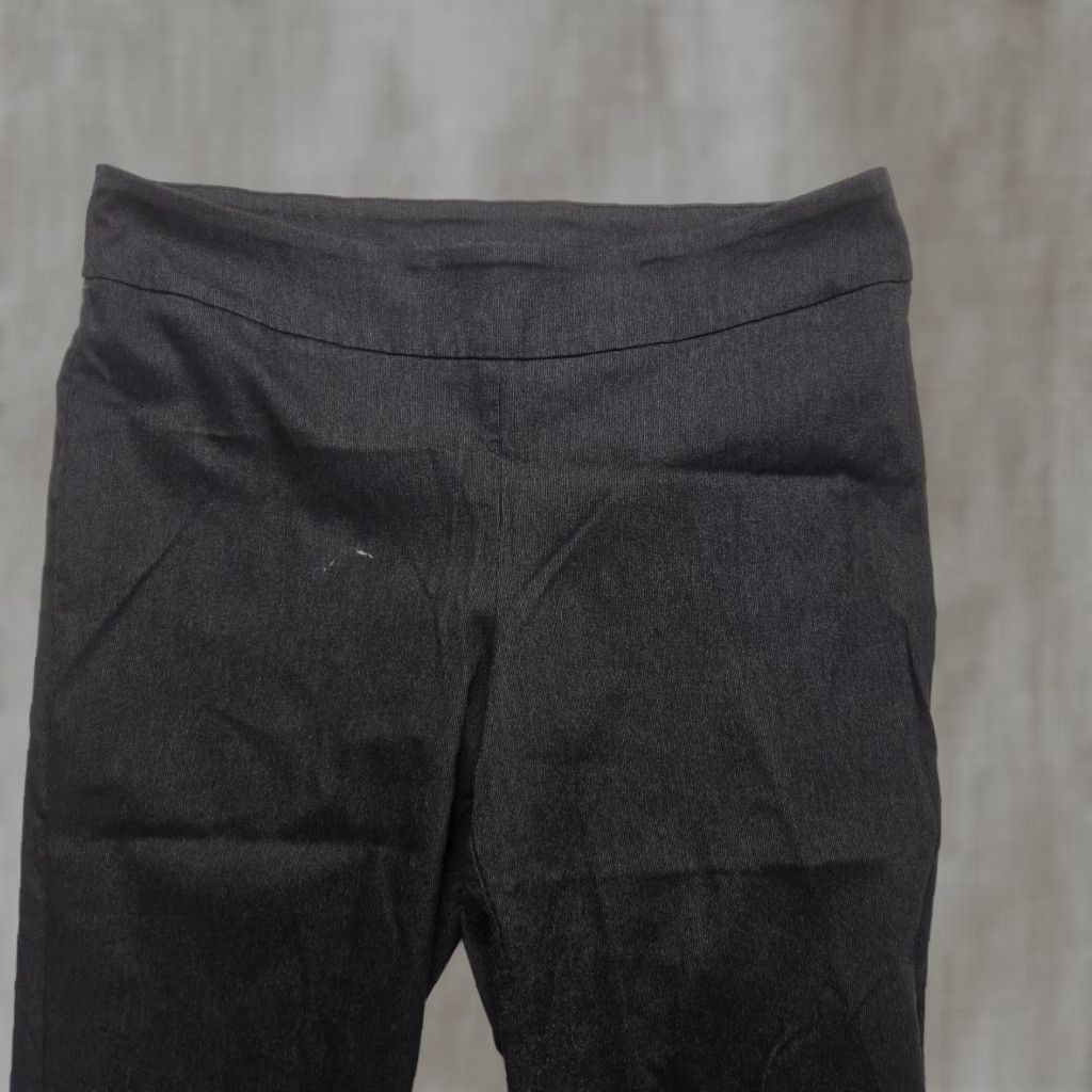 Vintage New Directions Dress Pants Black Solid Elastic Waist 4 Pockets Size 24W Womens Pants Adult Plus 46 in Waist 27 in Inseam Regular Boyfriend? Size 32" / US 10 / IT 46 - 1 Thumbnail