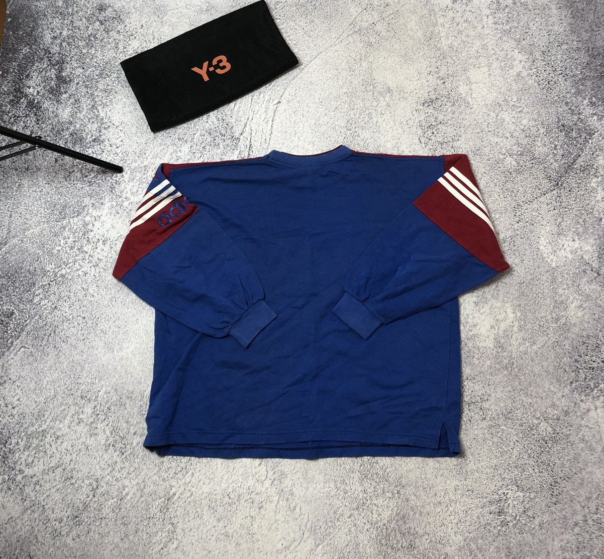 Adidas × Vintage Vintage sweater adidas size Xl y2k Size US XL / EU 56 / 4 - 9 Thumbnail