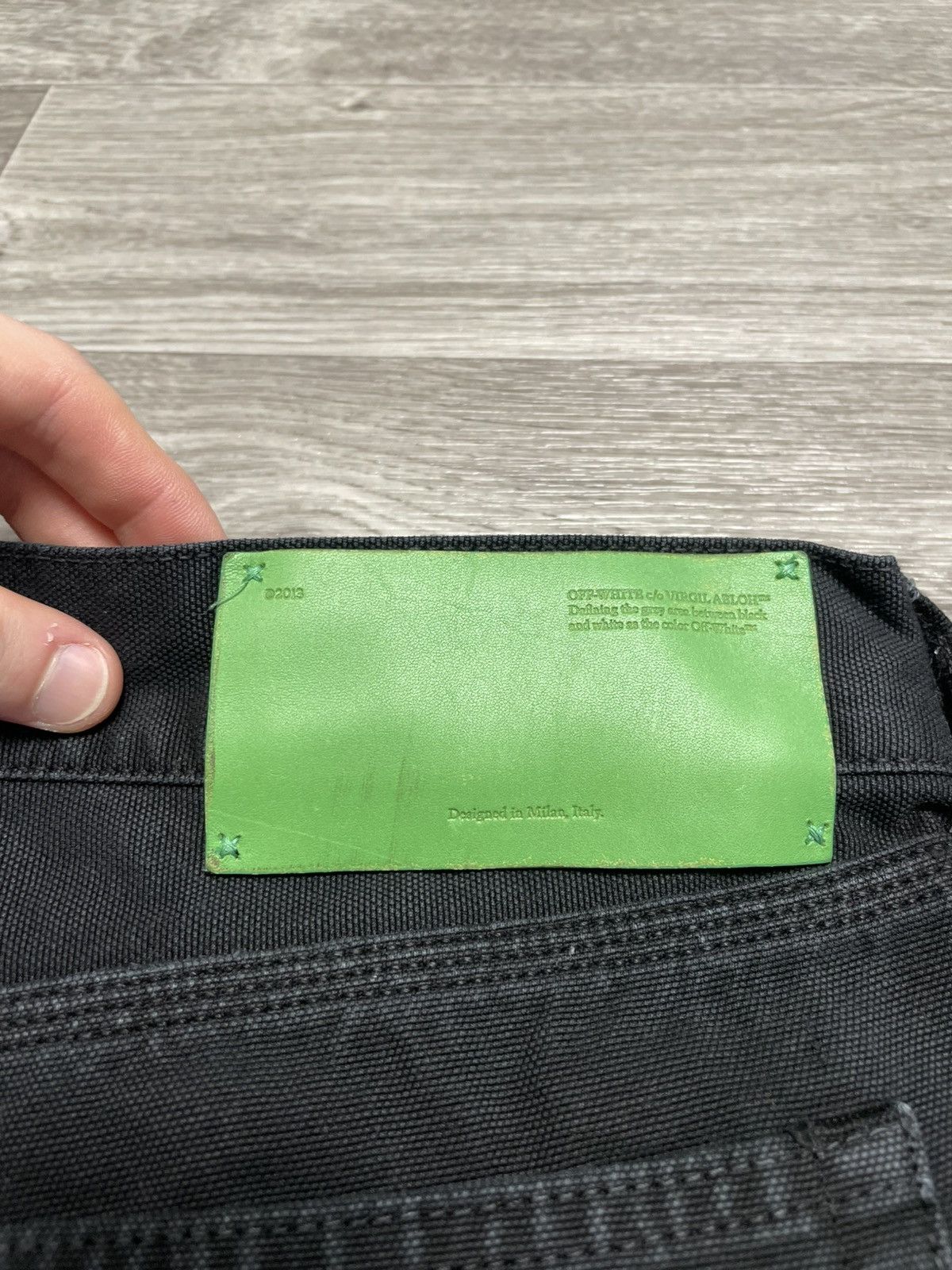 Off-White Off White Black Cargo Jeans Size US 32 / EU 48 - 25 Thumbnail