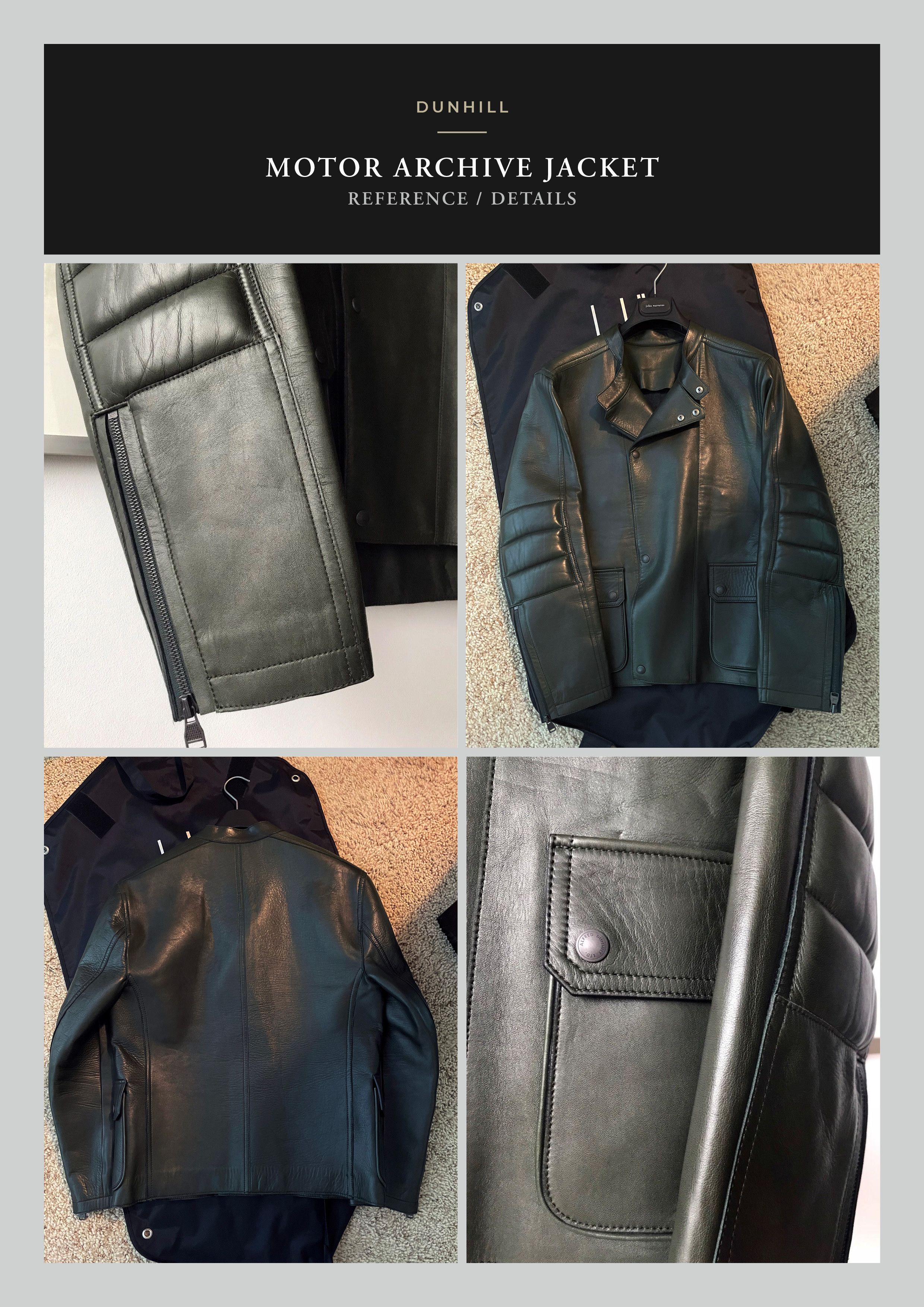 Alfred Dunhill 1 of 1 In the World $5700 DUNHILL Lamb / Loro Piana Cashmere Size US M / EU 48-50 / 2 - 24 Thumbnail