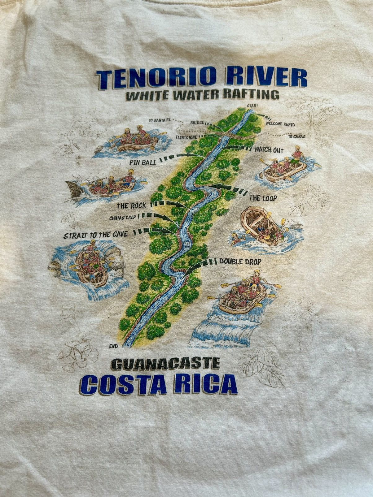 Vintage Beautiful Rafting Trail Tee XL Size US XL / EU 56 / 4 - 2 Thumbnail