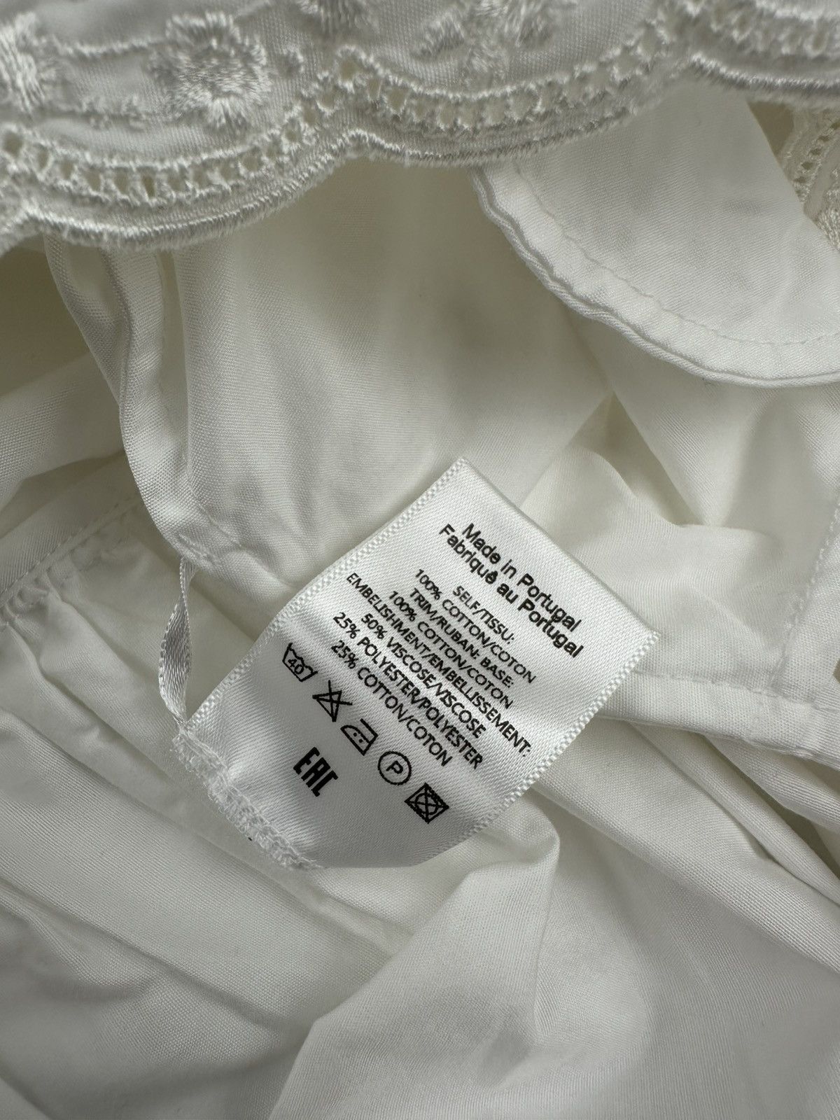 Simone Rocha SIMONE ROCHA Cotton Shirt Dress Size L / US 10 / IT 46 - 4 Thumbnail