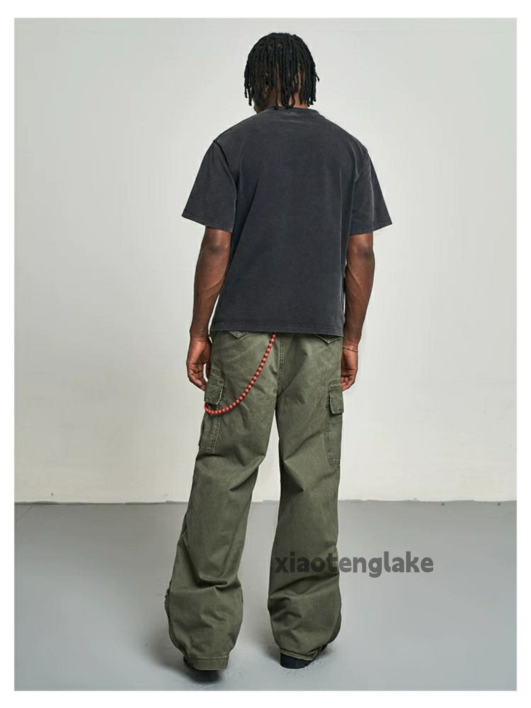 Designer × Japanese Brand × Vintage zipper utility military outdoor baggy flared cargo pants Size US 32 / EU 48 - 4 Thumbnail