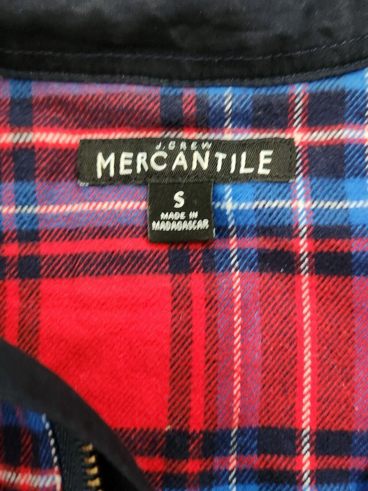 J.Crew J Crew Mercantile Sweater Top Small Plaid Red Zip Fleece Size S / US 4 / IT 40 - 3 Thumbnail