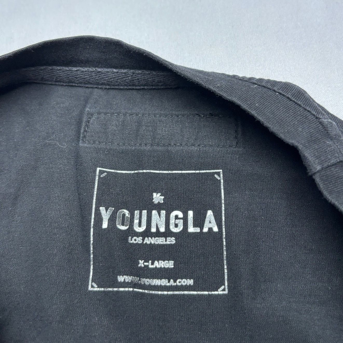 YoungLA YoungLA Long Sleeve Curved Hem Shirt Men's XL Raglan Gym Size US XL / EU 56 / 4 - 5 Thumbnail