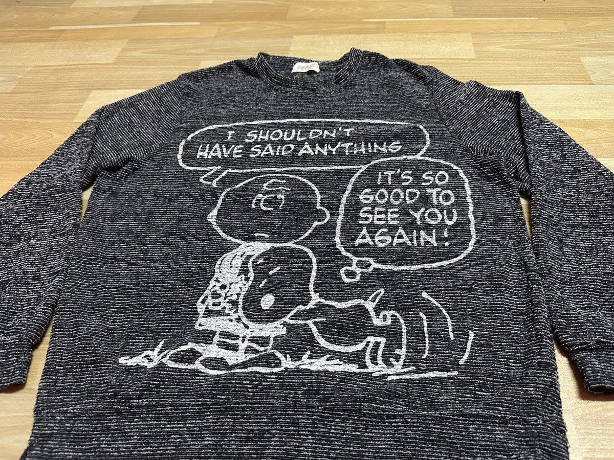 Peanuts × Vintage Rare🔥Peanuts Knitwear Size US L / EU 52-54 / 3 - 2 Thumbnail