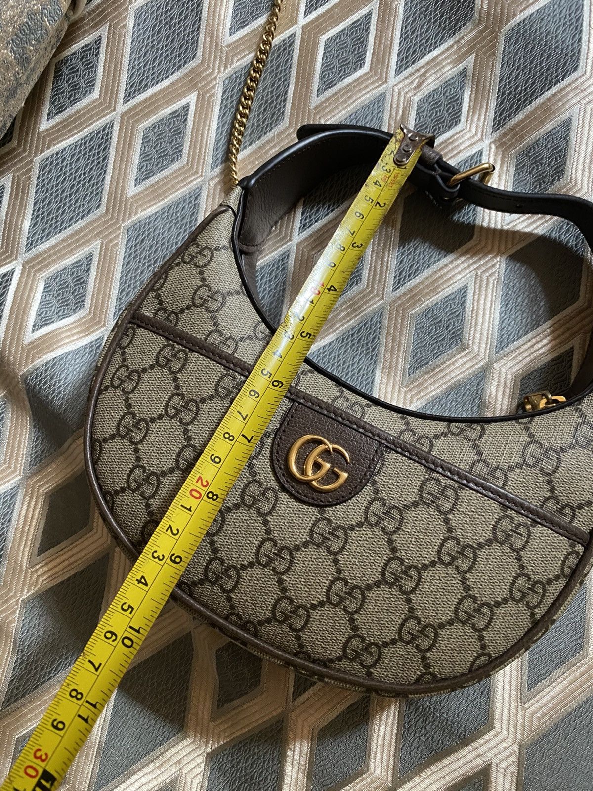 Gucci Gucci mini sac porté épaule Ophidia GG Size ONE SIZE - 10 Thumbnail