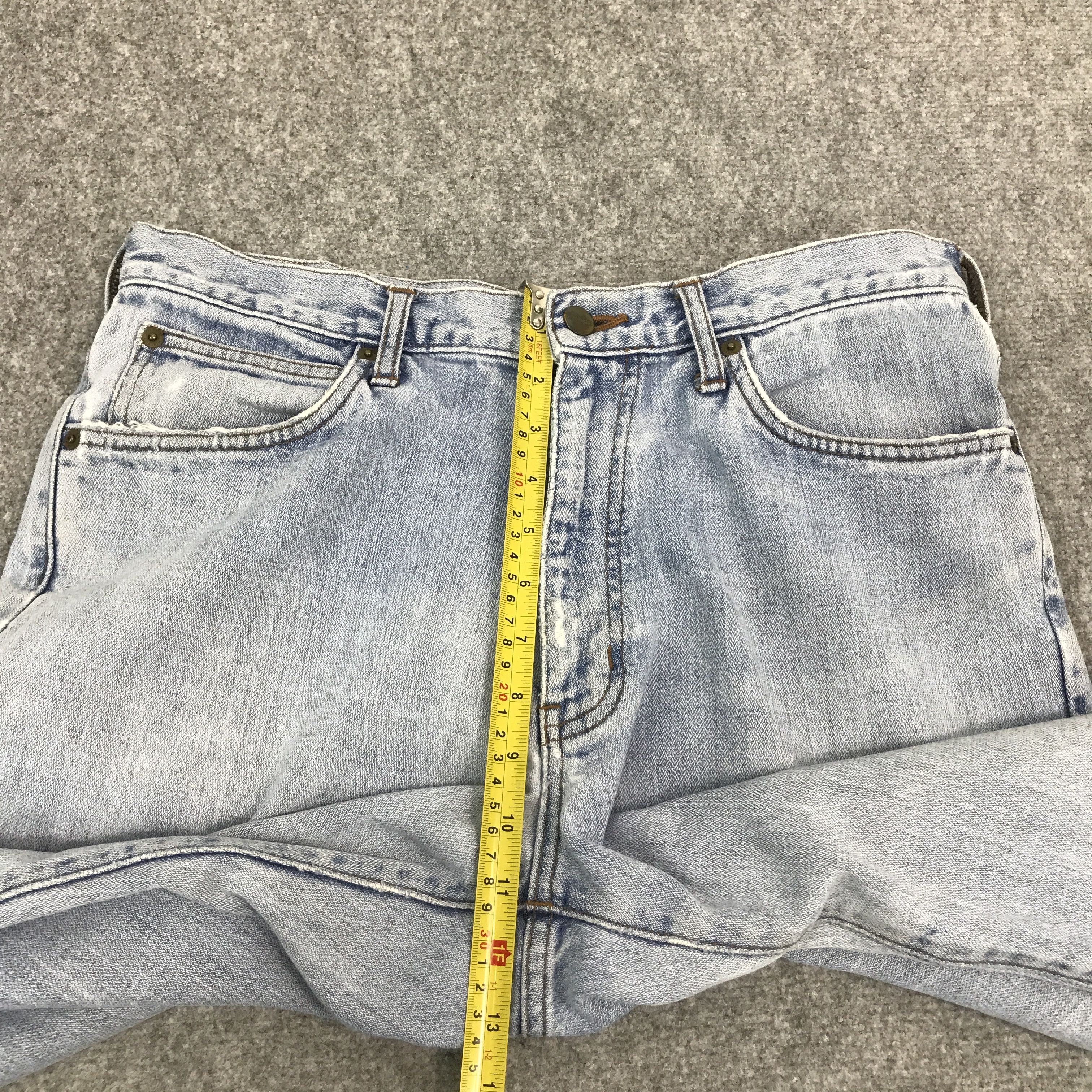 Wrangler wrangler baggy light wash jeans denim pants Size US 32 / EU 48 - 10 Thumbnail