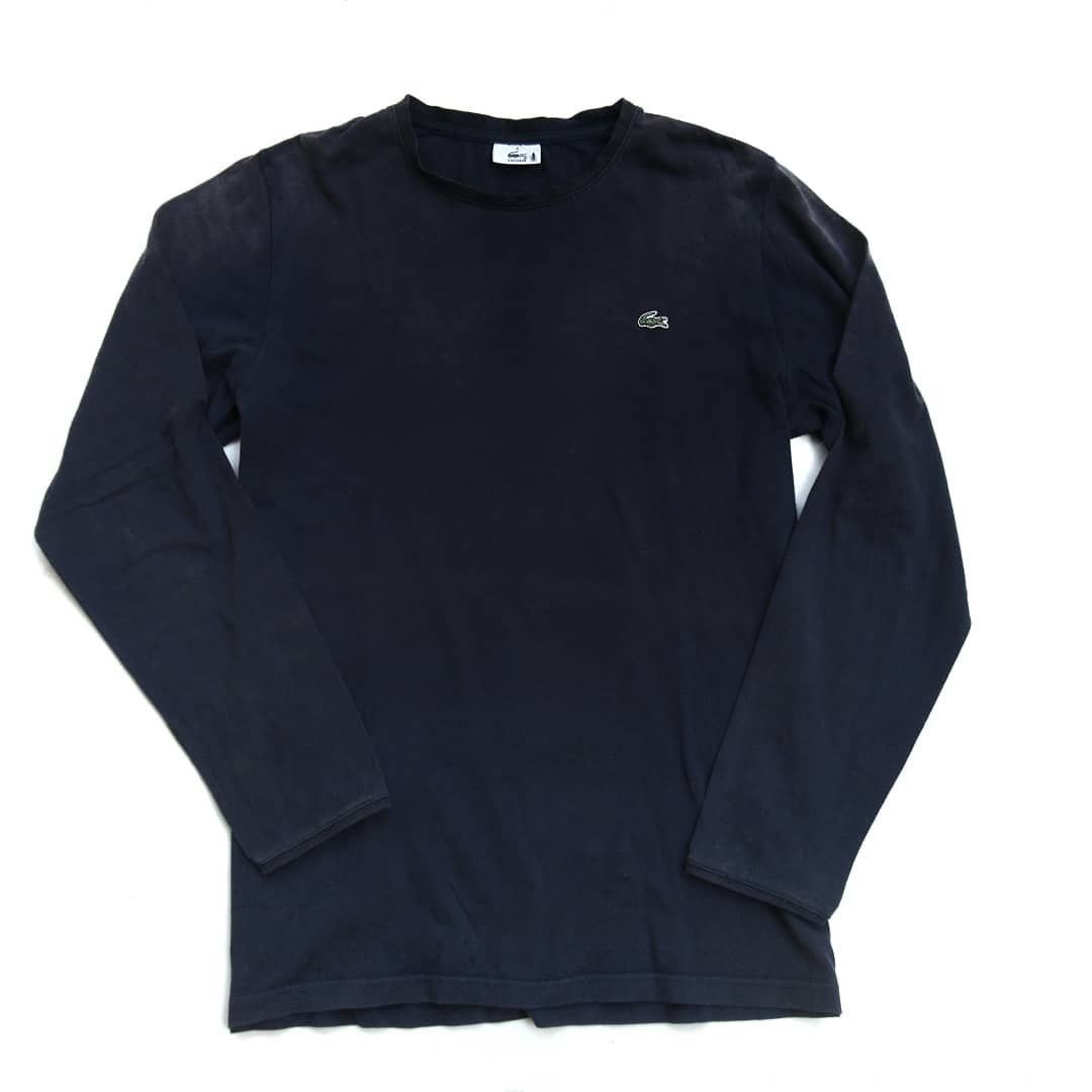 Lacoste vintage Lacoste long sleeved crewneck tee shirt sweater Size US M / EU 48-50 / 2 - 1 Preview