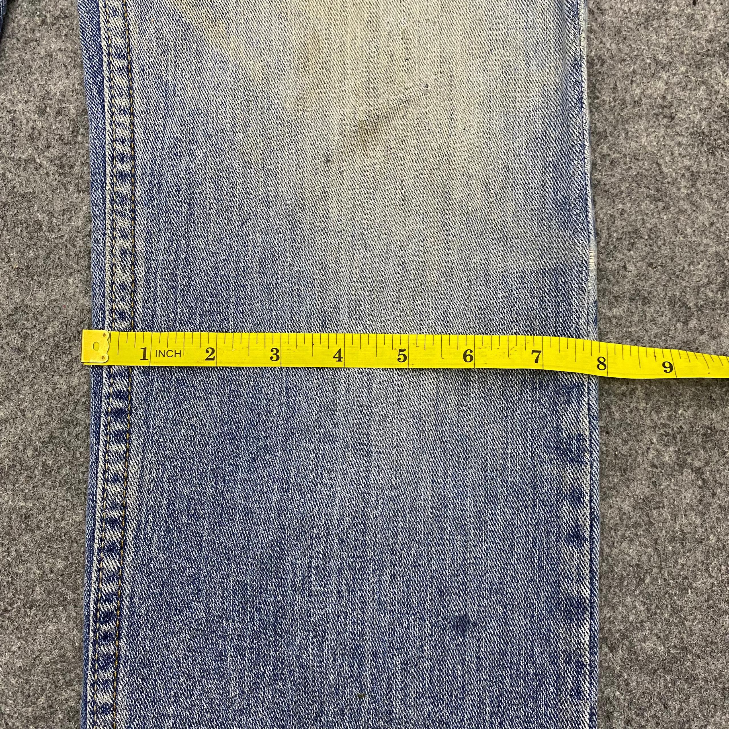Lee 💥Best Offer💥Vintage Lee Riders Distressed Denim Size US 29 - 6 Thumbnail