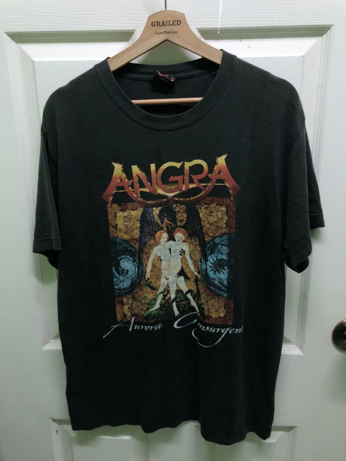 Band Tees Vtg 07’s Angra Brazilian Power Metal 15th Celebration Tee Size US M / EU 48-50 / 2 - 1 Thumbnail