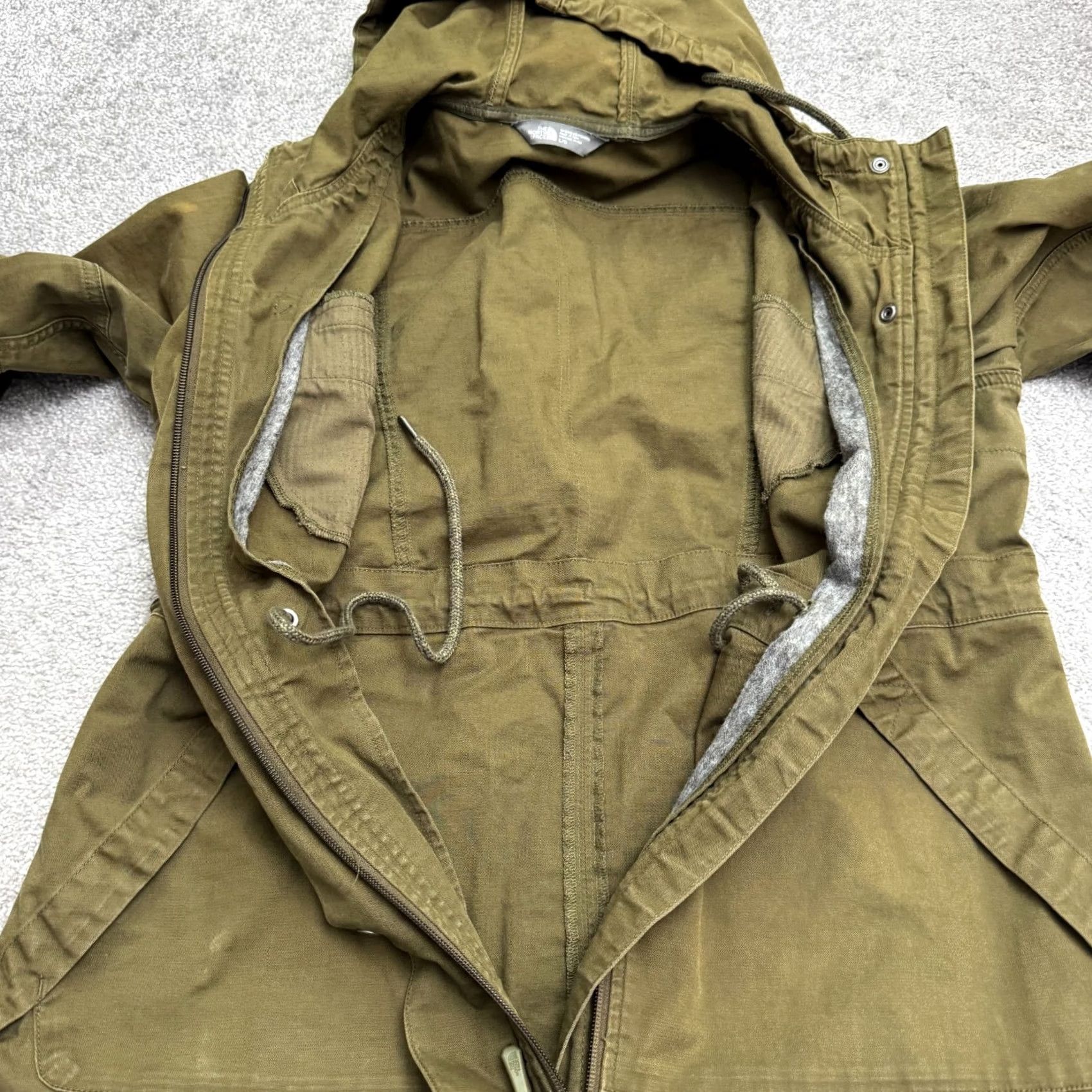 The North Face The North Face Womens Large Green Parka Jacket Hoodie Casual Outdoor Utility Size L / US 10 / IT 46 - 5 Thumbnail