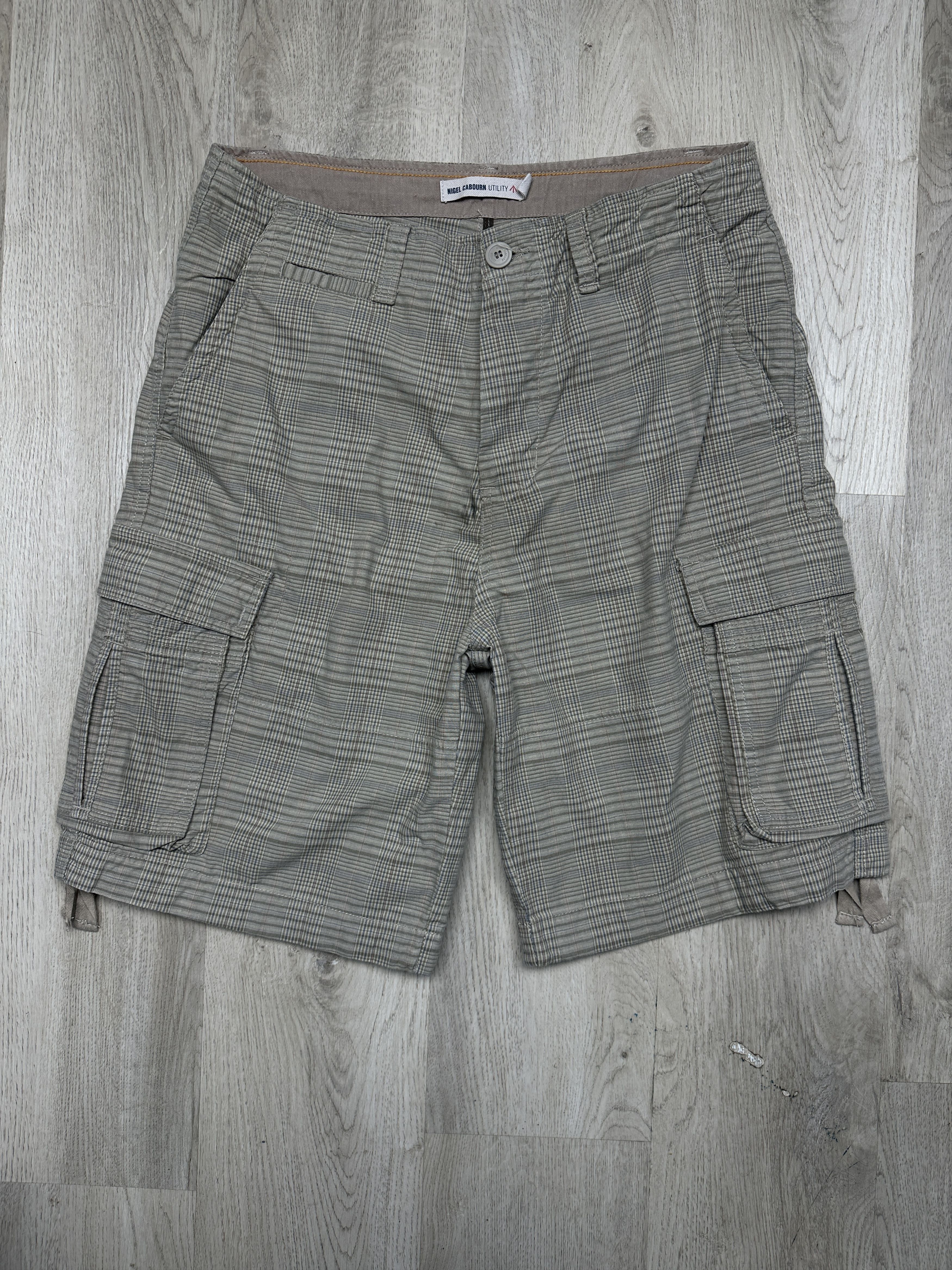 Nigel Cabourn Nigel Cabourn Mens Utility Cargo Shorts Size US 34 / EU 50 - 1 Thumbnail