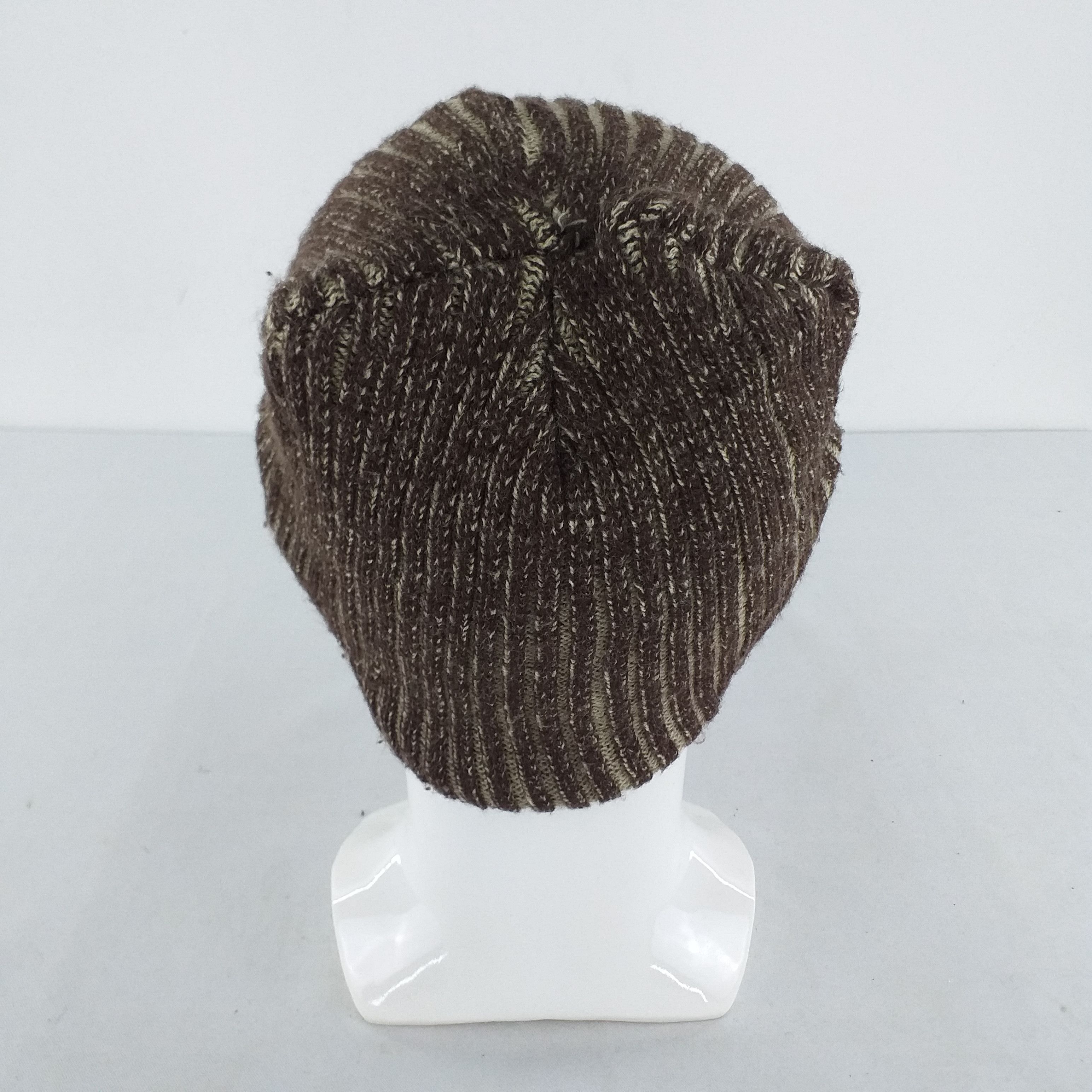 Japanese Brand DL Vintage Plain Snow Cap Hat Beanie -BN463 Size ONE SIZE - 2 Thumbnail
