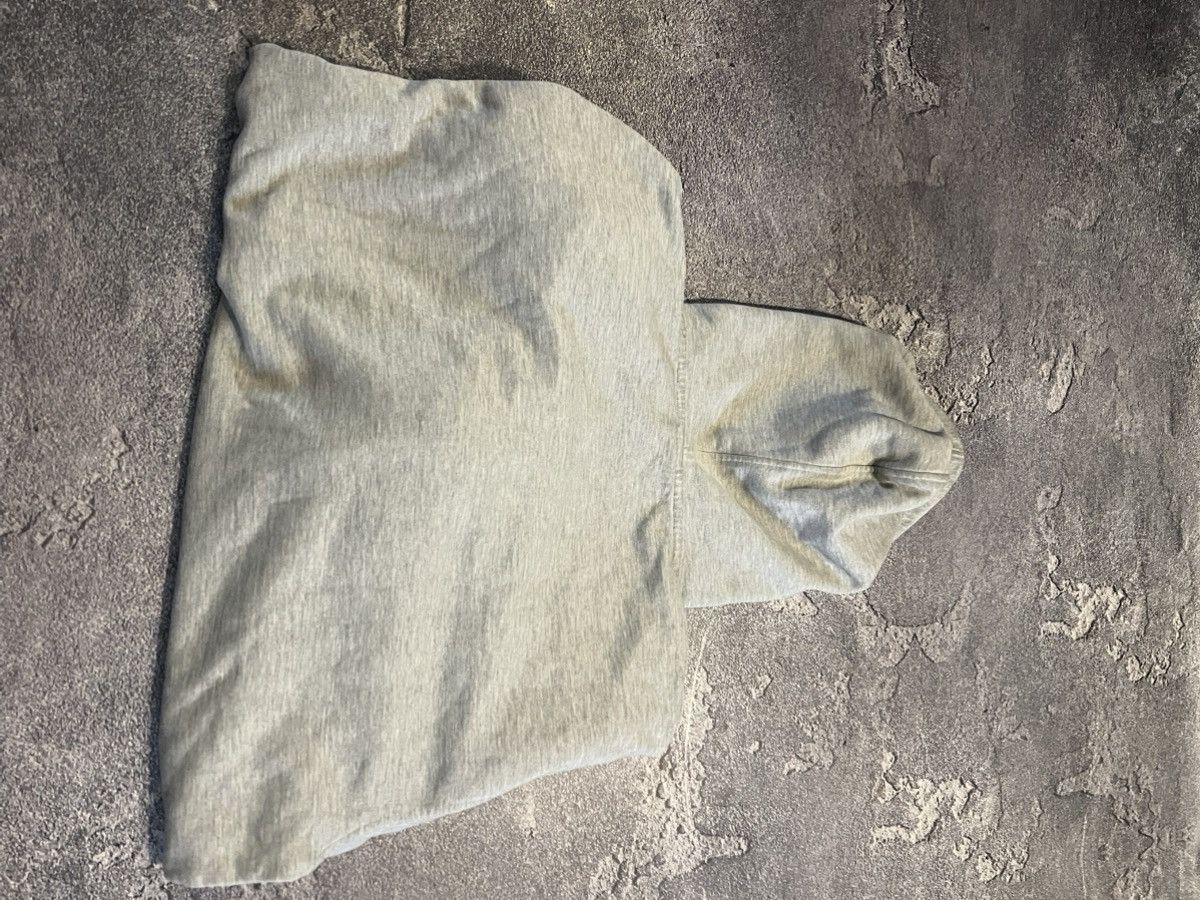 Vintage Y2K Distressed With Fur Hoodie / Archive Gray Faded Grunge Size US L / EU 52-54 / 3 - 10 Thumbnail
