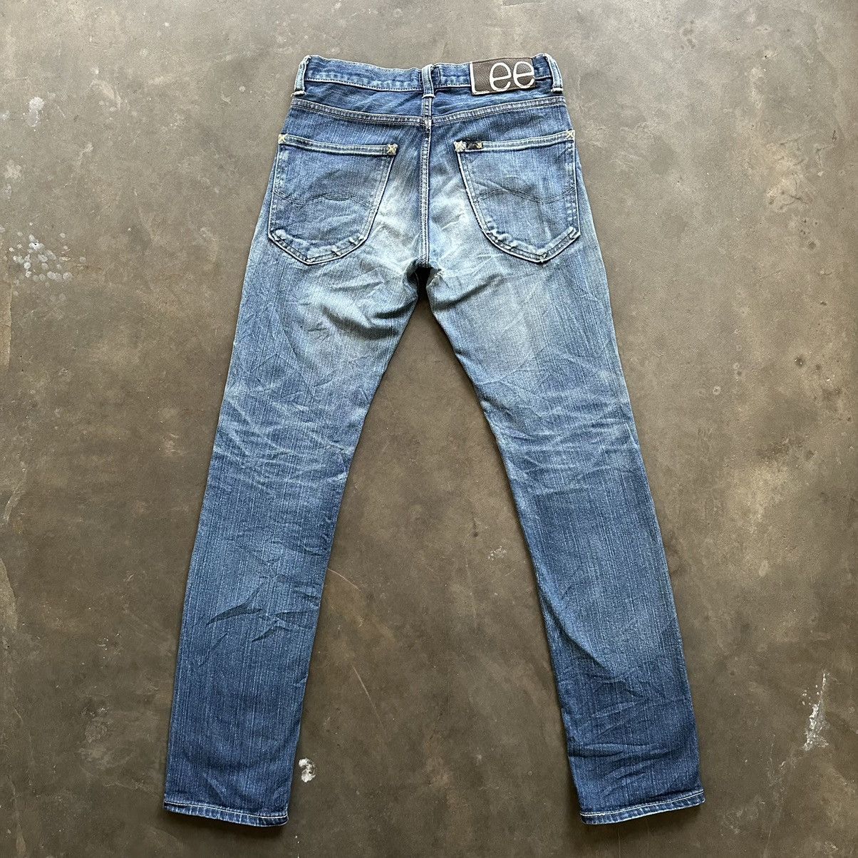 Japanese Brand W29 🔥 Vintage Lee Faded Distressed Denim Jean Pant Size US 29 - 9 Thumbnail