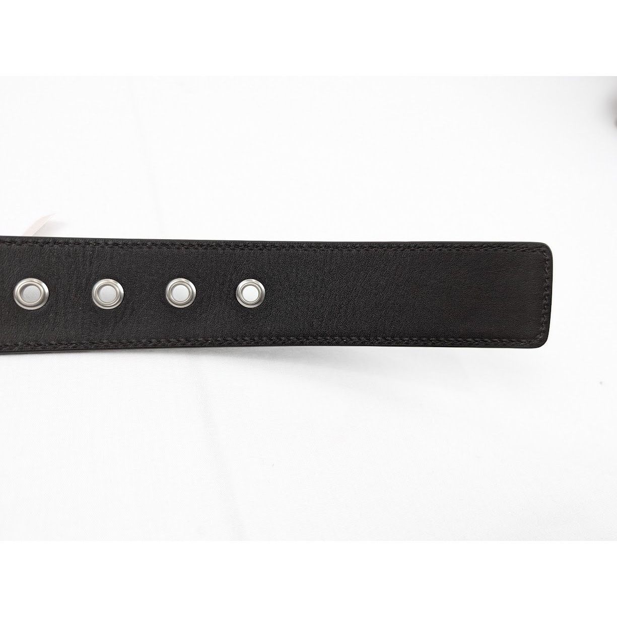 Bottega Veneta o1rshd1 Size: 85 / Intrecciato Nappa Belt in Fondente/Silver Size 32 - 10 Thumbnail