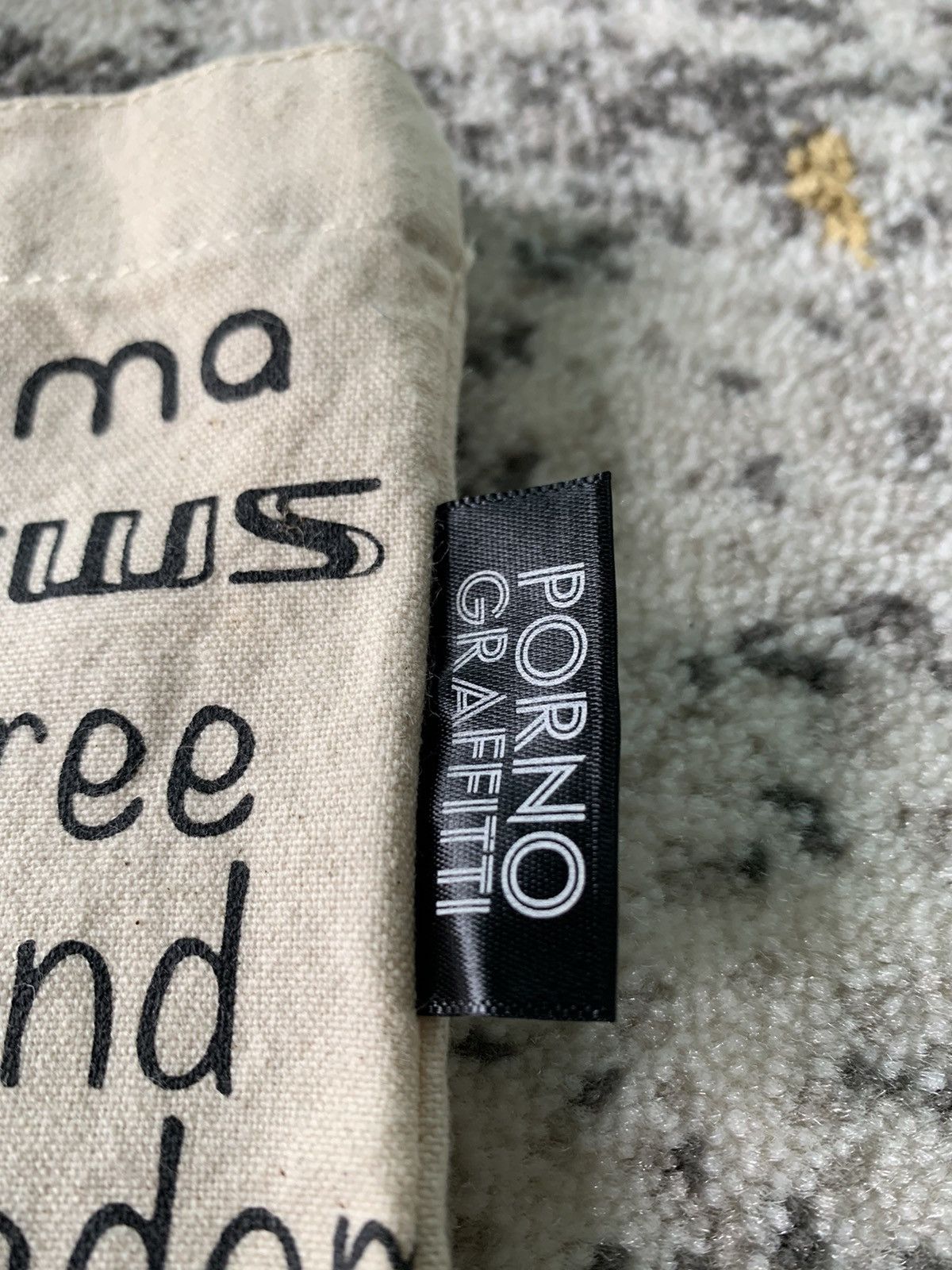 Japanese Brand Porno Graffitti Tote Bag Live Goods Size ONE SIZE - 9 Thumbnail