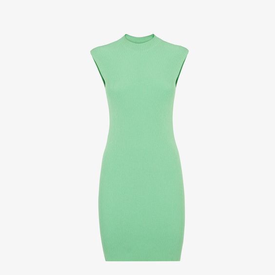 【関税&送料込】Fendi Olive Green Sable Dress Fendi Olive Green Sable Dress | Grailed