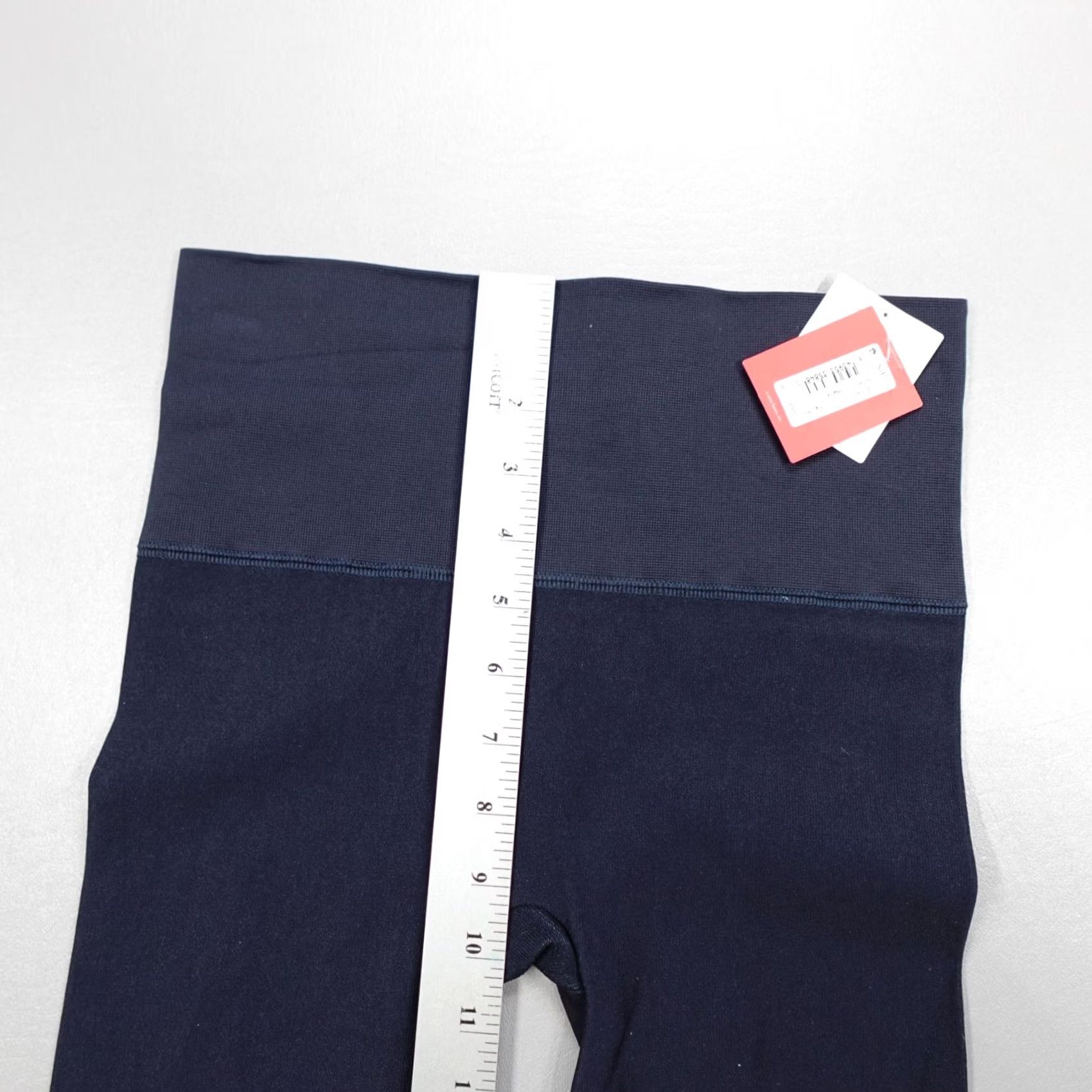 Spanx SPANX High Waist Seamless Moto Leggings Indigo Sky Nylon Stretch Women's Size S Size 28" / US 6 / IT 42 - 6 Thumbnail