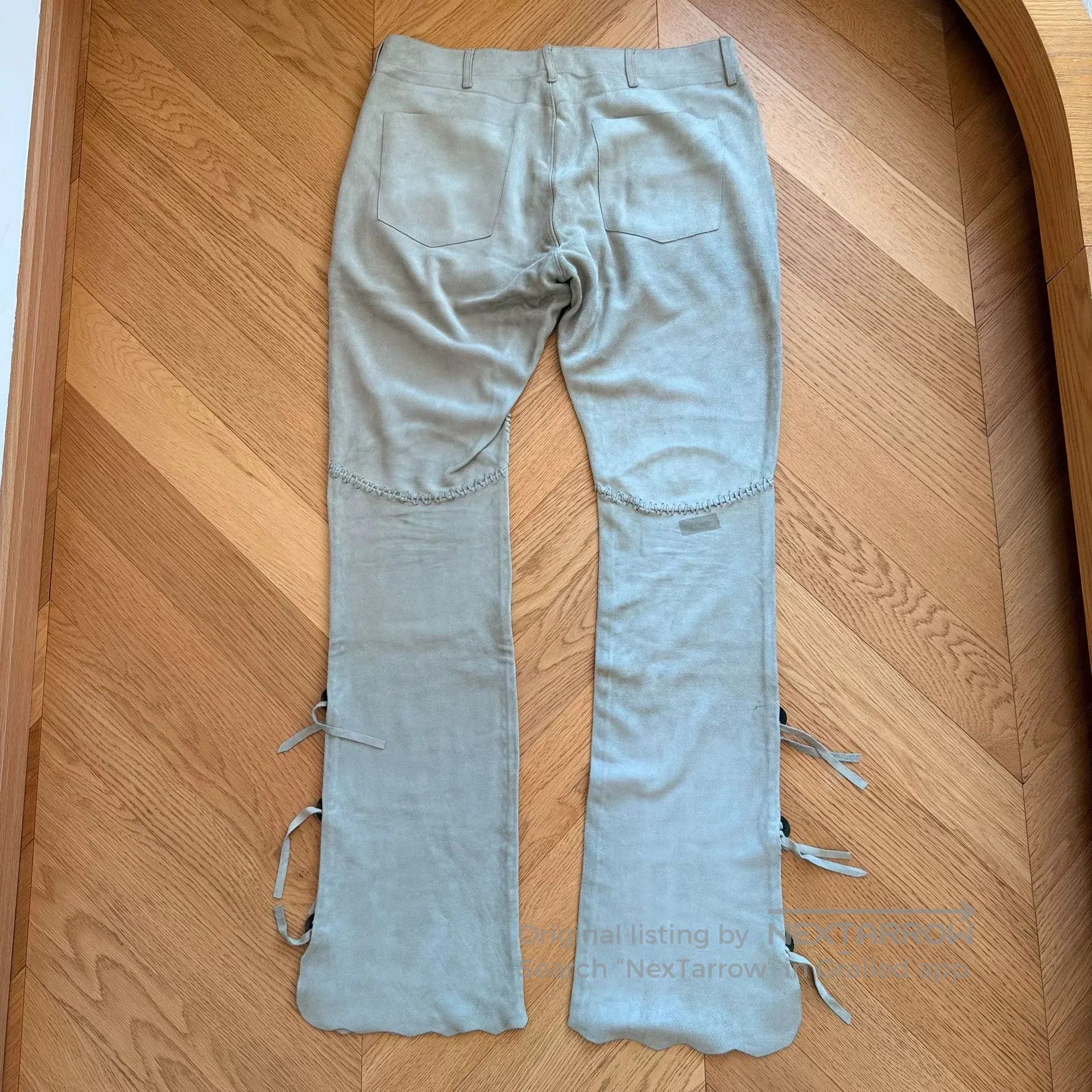 RLX Ralph Lauren Vintage Western Style Suede Pants. Size US 36 / EU 52 - 4 Thumbnail