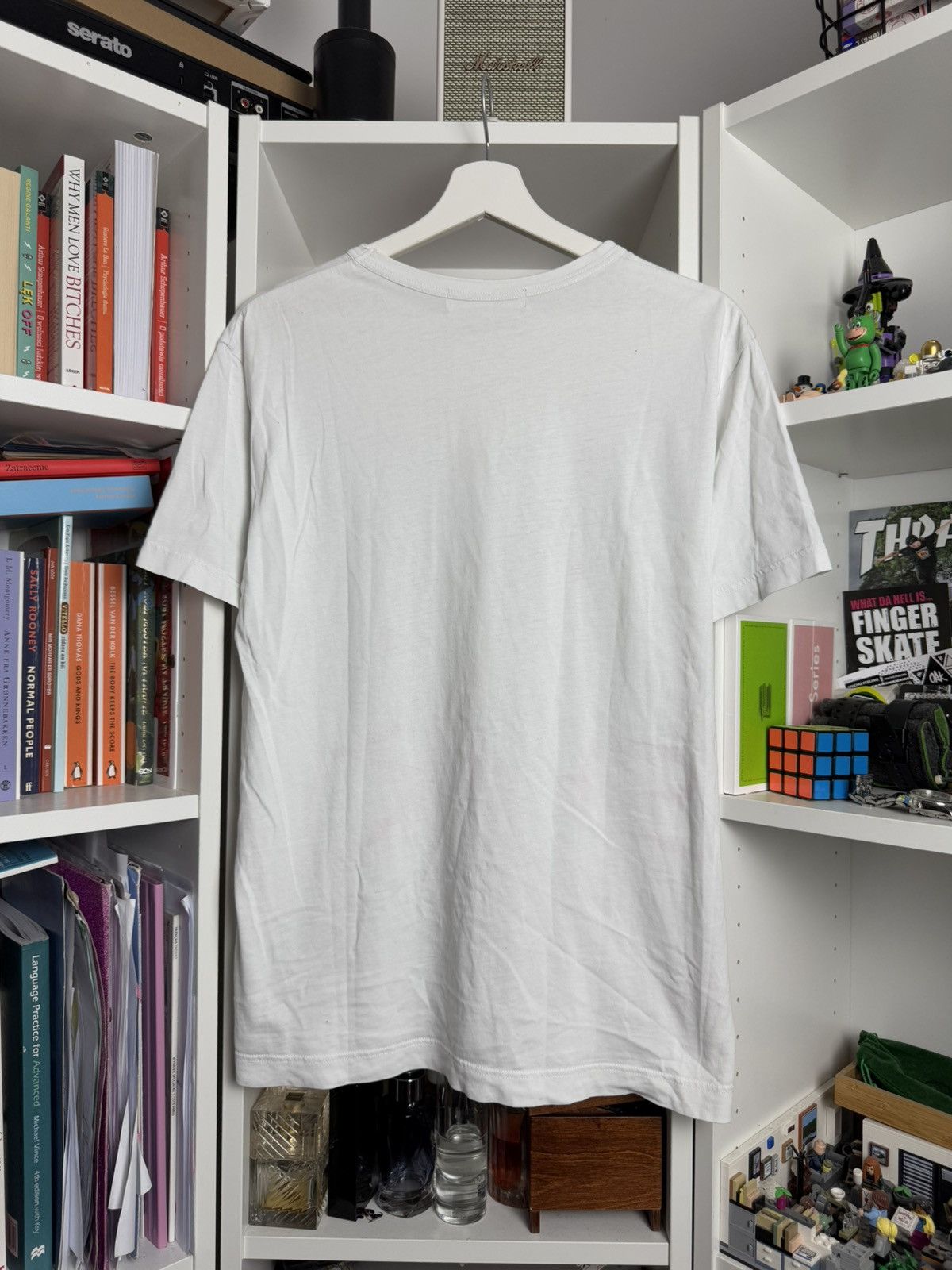 Comme des Garcons × Japanese Brand × Vintage Vintage Comme Des Garçons White printed t-shirt M Japan rare Size US M / EU 48-50 / 2 - 2 Thumbnail