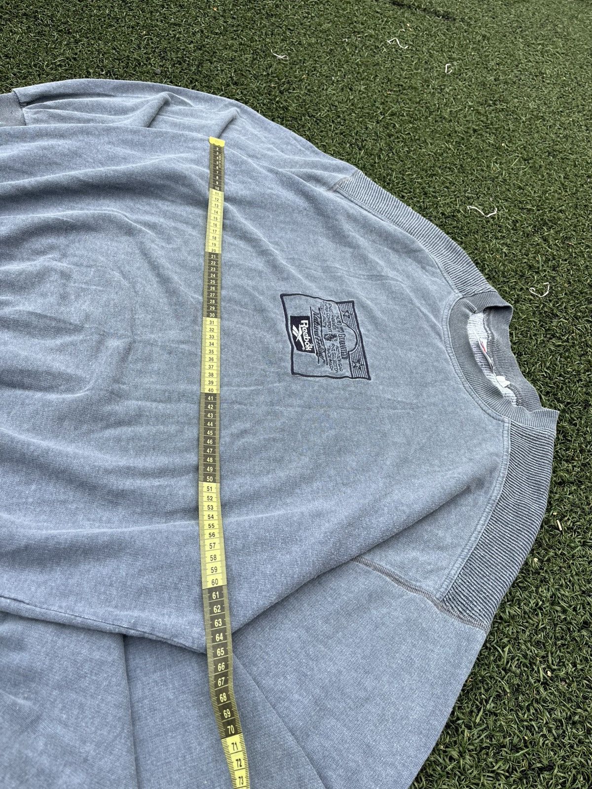 Reebok Vintage Reebok Challenge Sweatshirt Grey XL 90s Size US XL / EU 56 / 4 - 7 Thumbnail