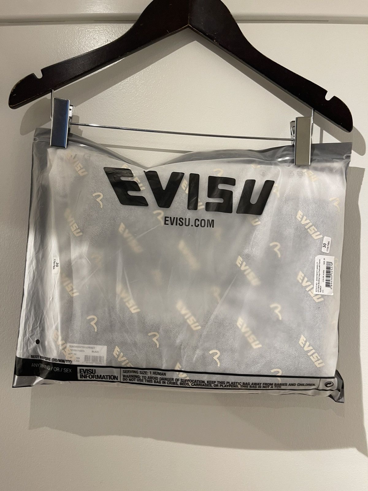 Evisu SEAGULL KAMON PANTS Size US 30 / EU 46 - 5 Thumbnail