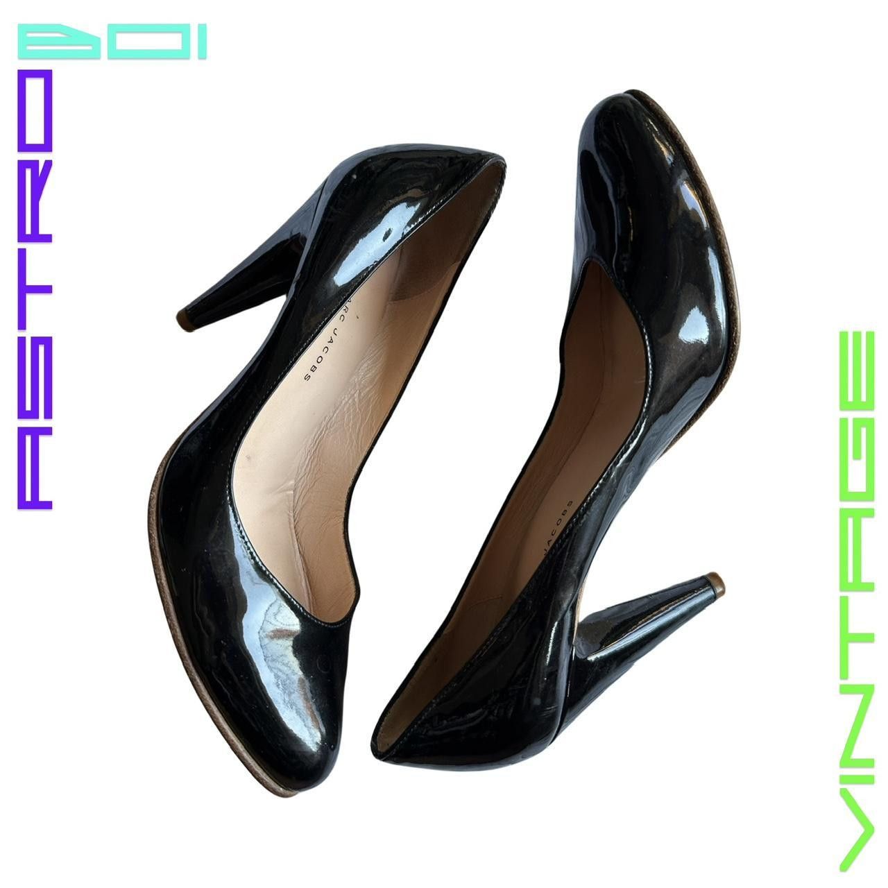 Marc by Marc Jacobs Marc By Marc Jacobs Black Patent Leather Heels - 8 US Size US 8 / IT 38 - 5 Thumbnail