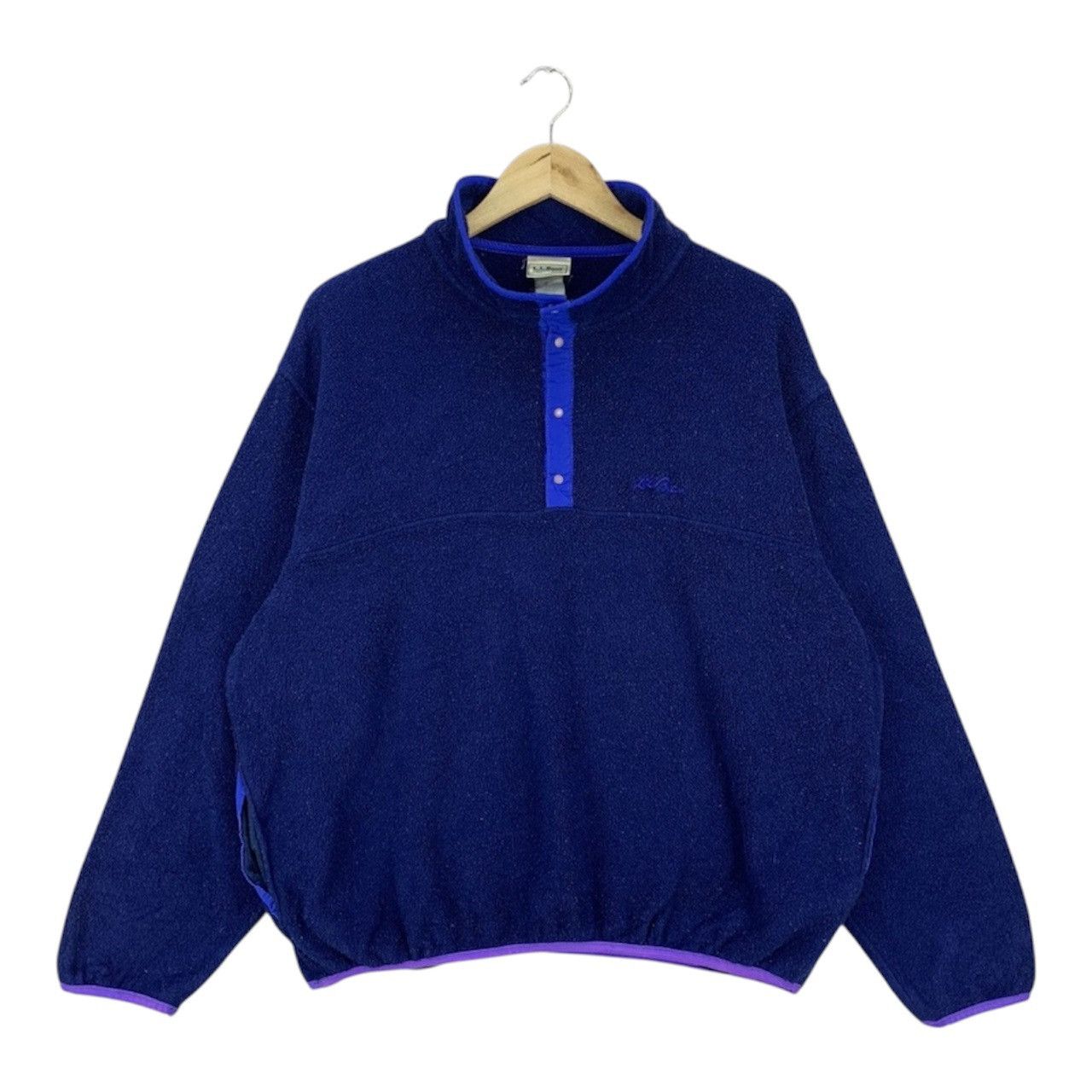 L.L. Bean Vintage LL Bean Pullover Sweatshirt Jacket Size US XL / EU 56 / 4 - 1 Thumbnail