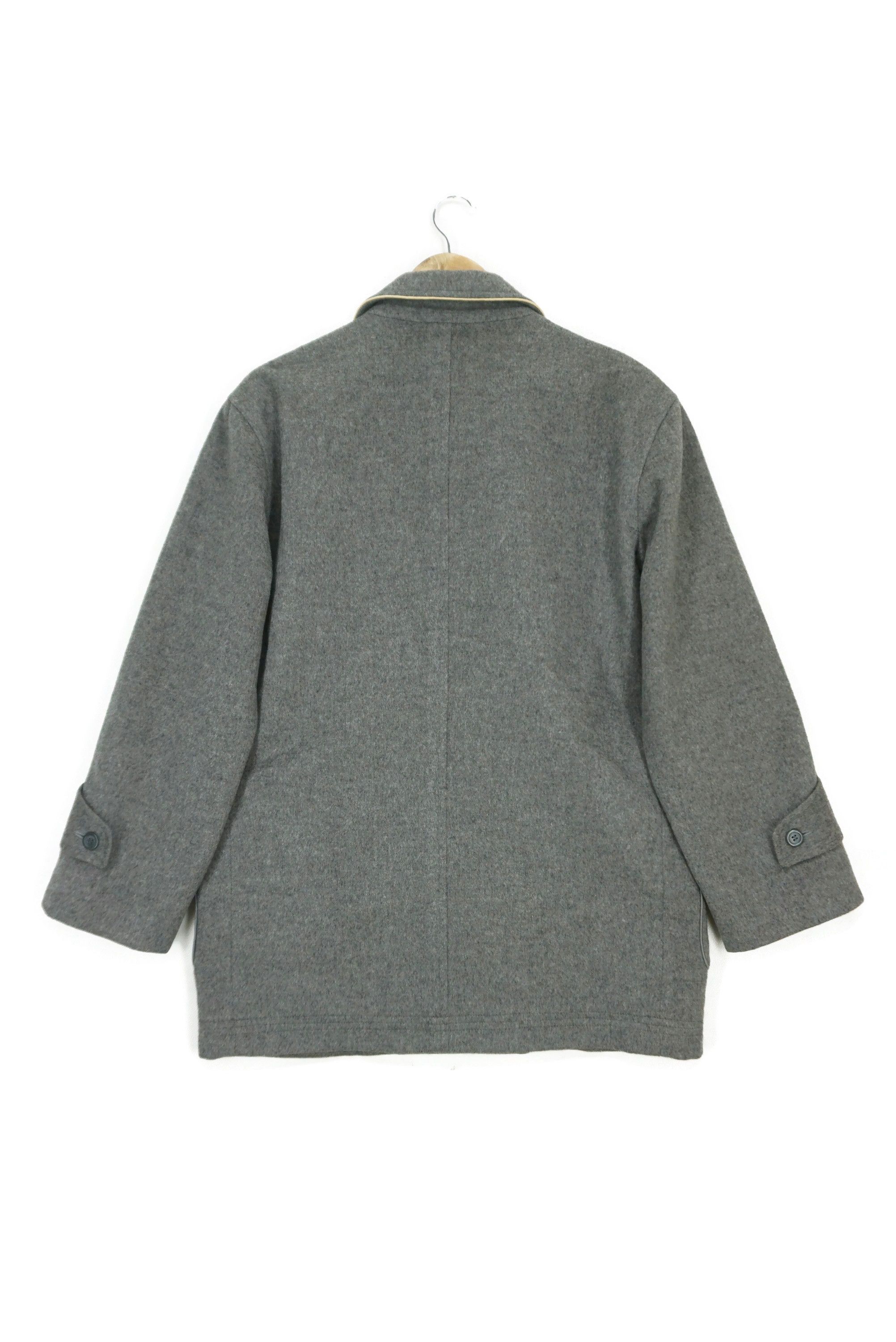 Pierre Cardin Samedi Dimanche Tyrol Alpaca Loden New Wool Coat Jacket Size US M / EU 48-50 / 2 - 3 Thumbnail