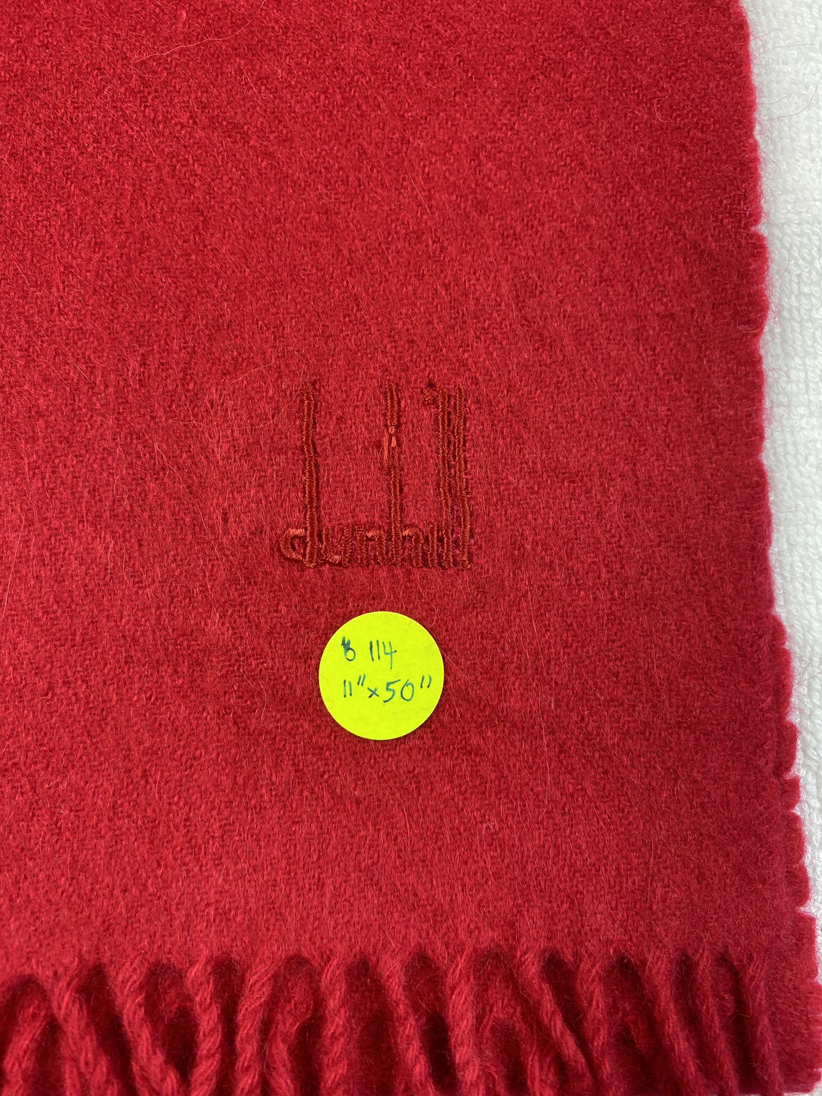 Alfred Dunhill Alfred Dunhill Cashmere Scarf / Muffler / Neckwear Size ONE SIZE - 4 Thumbnail