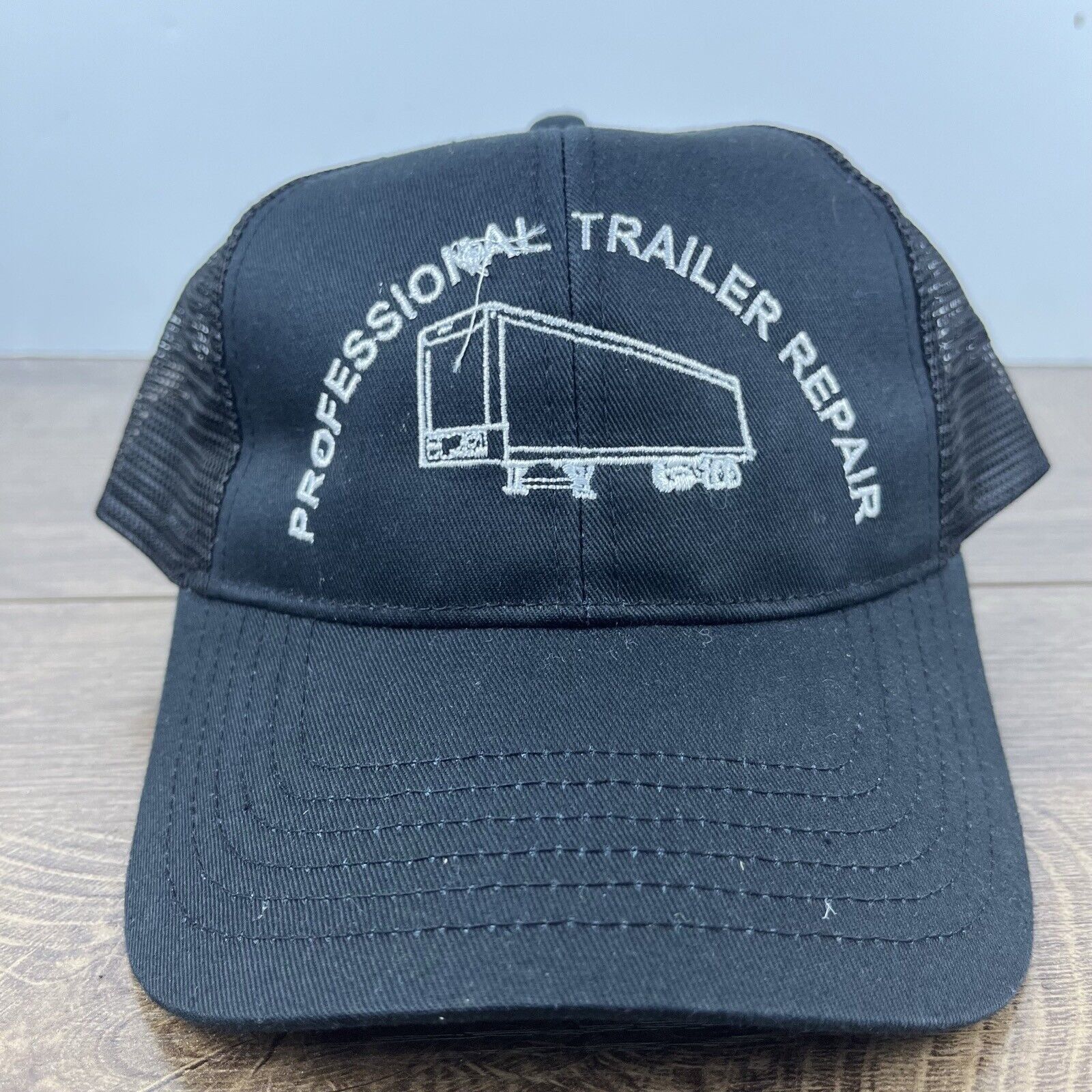 Other Proffesional Trailer Repair Hat Black Cap Hat Adjustable Hat Size ONE SIZE - 3 Thumbnail