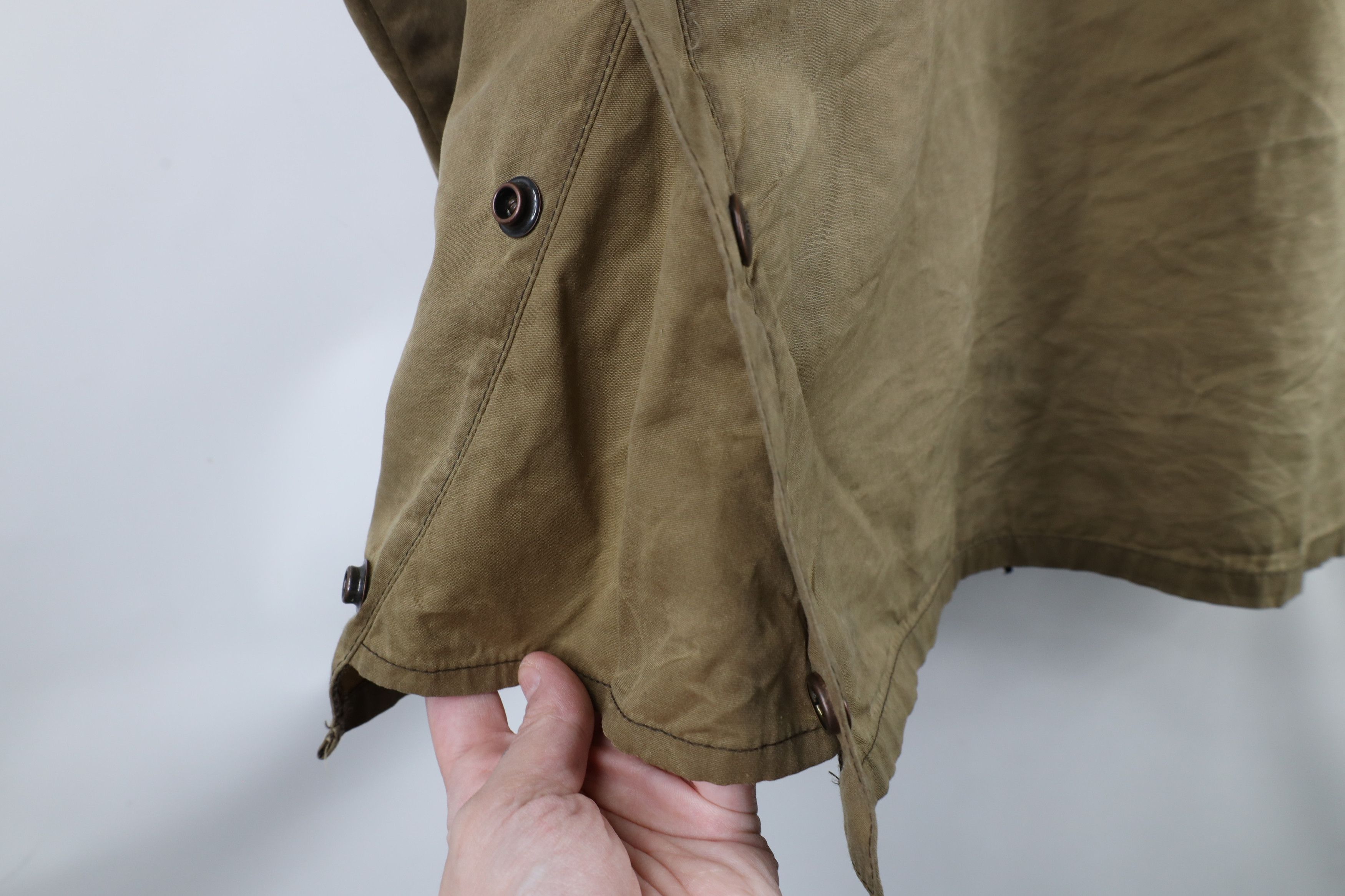 Vintage Vintage 90s Streetwear Waxed Cotton Bush Safari Jacket Size US L / EU 52-54 / 3 - 14 Thumbnail