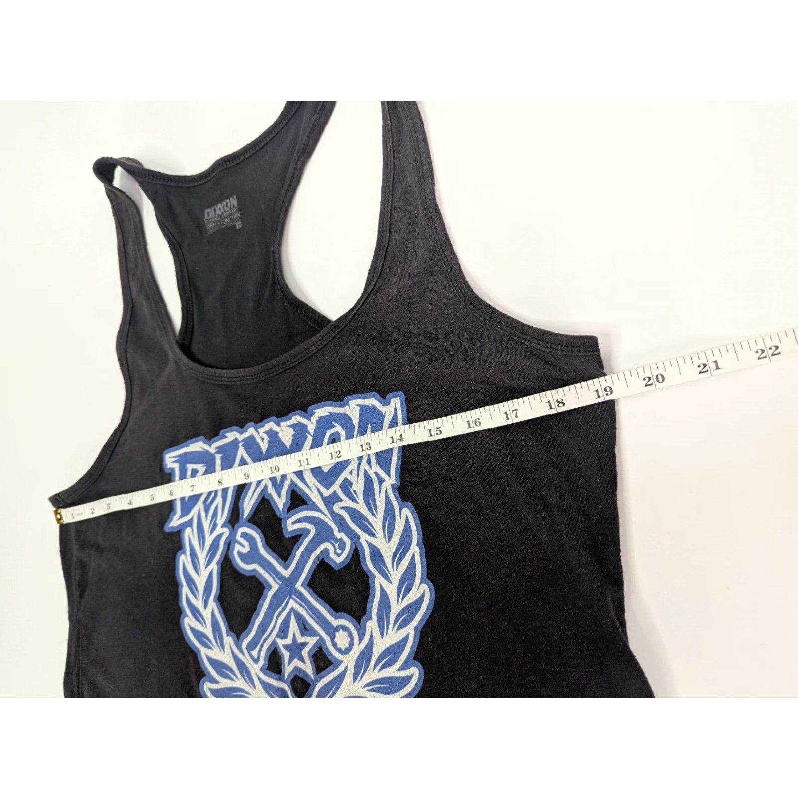Vintage Dixxon Tank Top Graphic Print Muscle Form Function Gym Workout Men's 2X Blue Black Logo Shirt Size US XXL / EU 58 / 5 - 5 Thumbnail