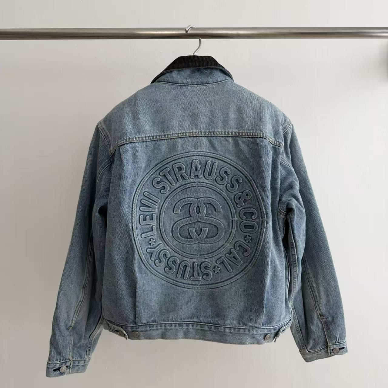 Levi's × Stussy Stussy x Levi's Embossed Praglad Trucker Jacket