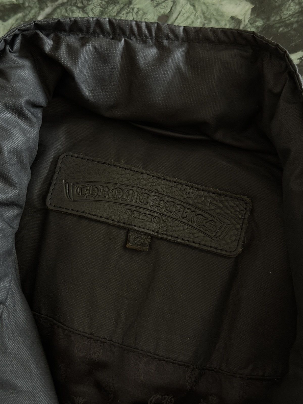 Chrome Hearts Down Puffer Vest Leather Detail Size US S / EU 44-46 / 1 - 9 Thumbnail