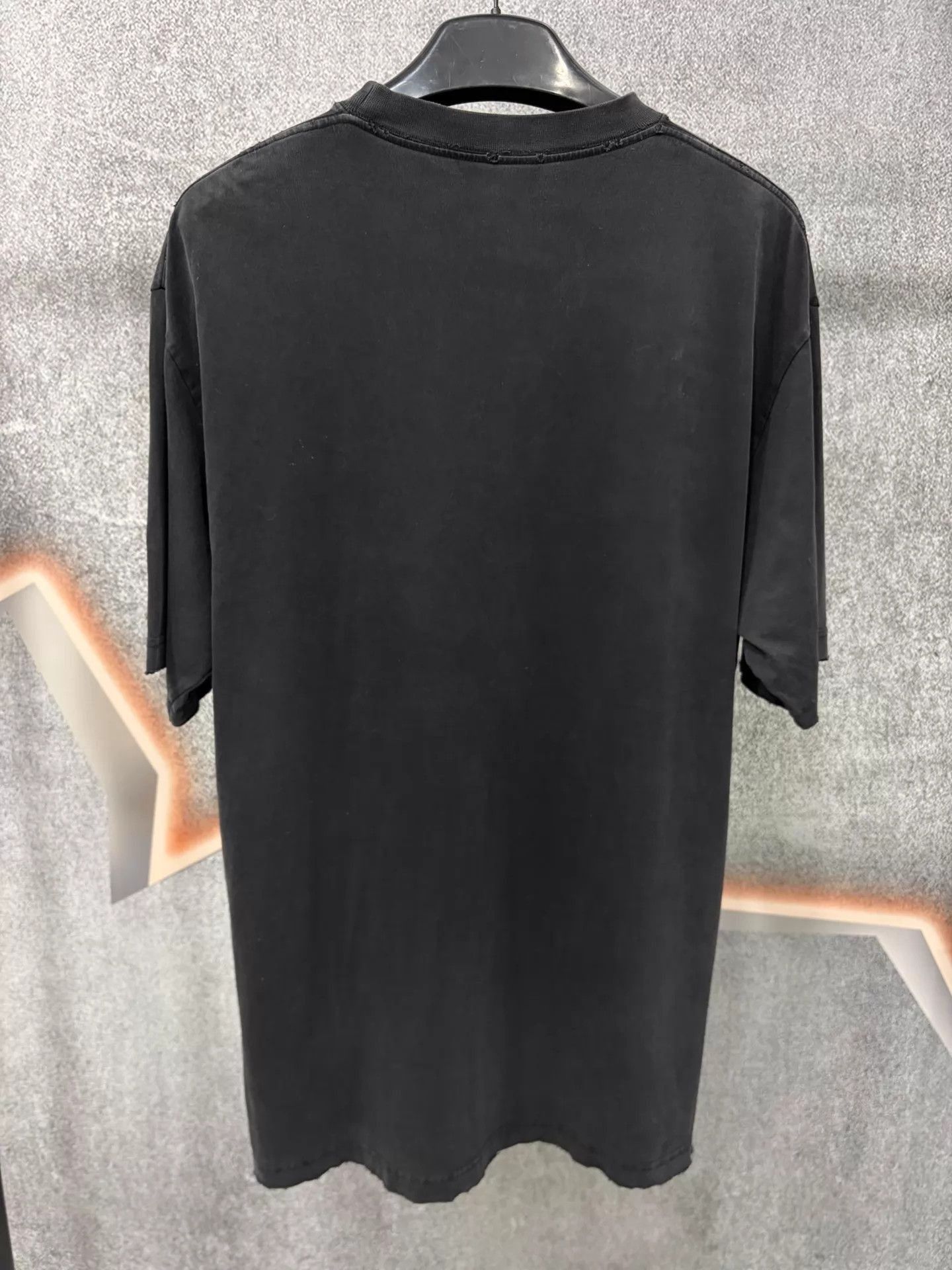 Balenciaga Black Short Sleeve Graphic Print T-Shirt XS Size US XS / EU 42 / 0 - 2 Thumbnail