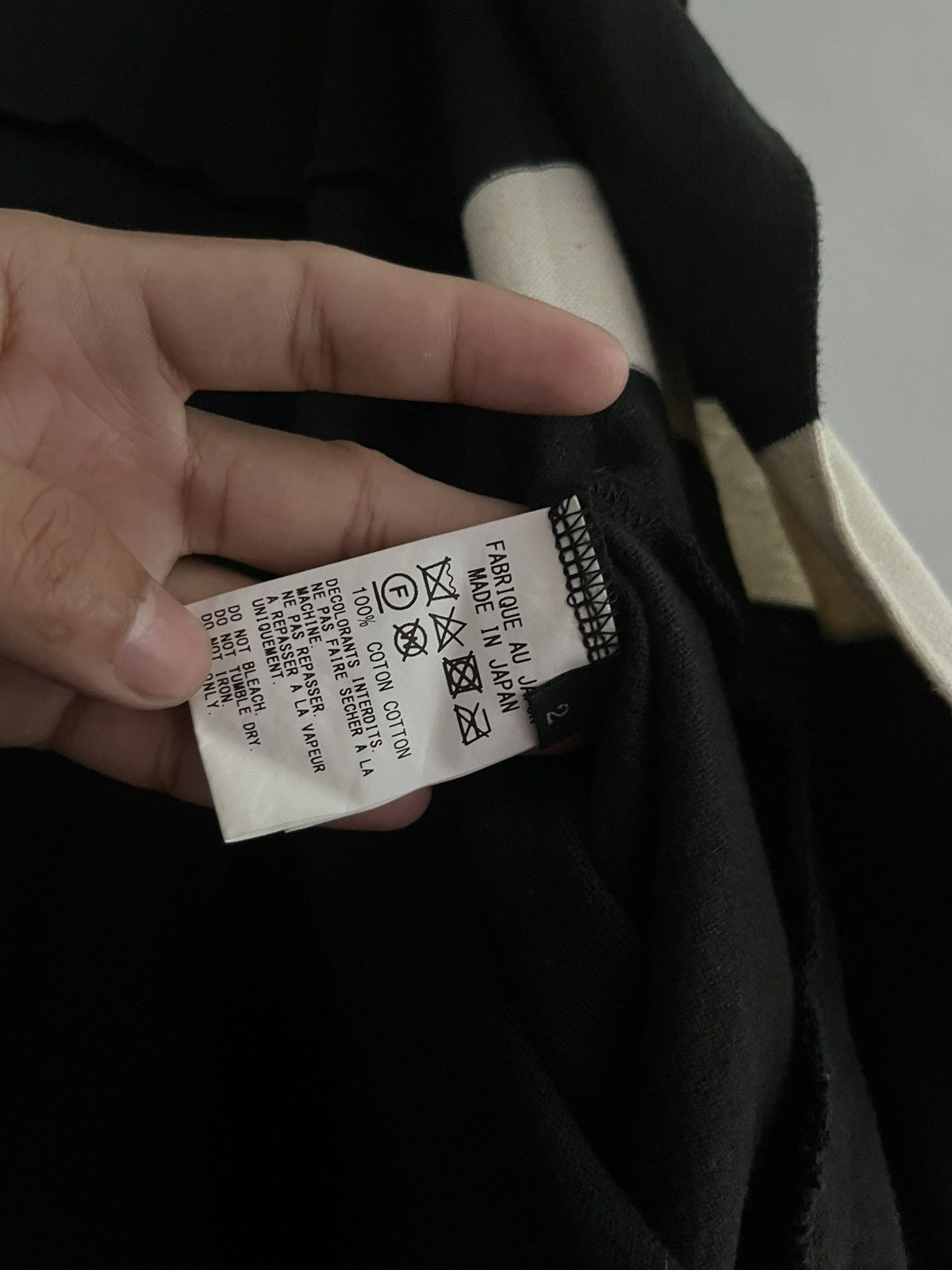 Yohji Yamamoto Y's Yohji Yamamoto Dolman Two Tone Cardigan Top Size M / US 6-8 / IT 42-44 - 9 Thumbnail