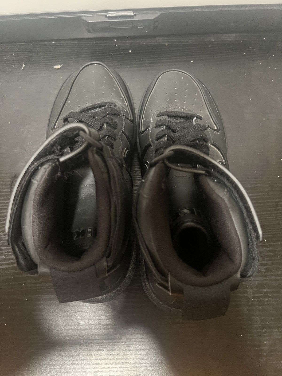 Nike SIZE 6.5 MEN - Nike Air Force 1 Boot Black/Anthracite Size US 6.5 / EU 39-40 - 4 Thumbnail