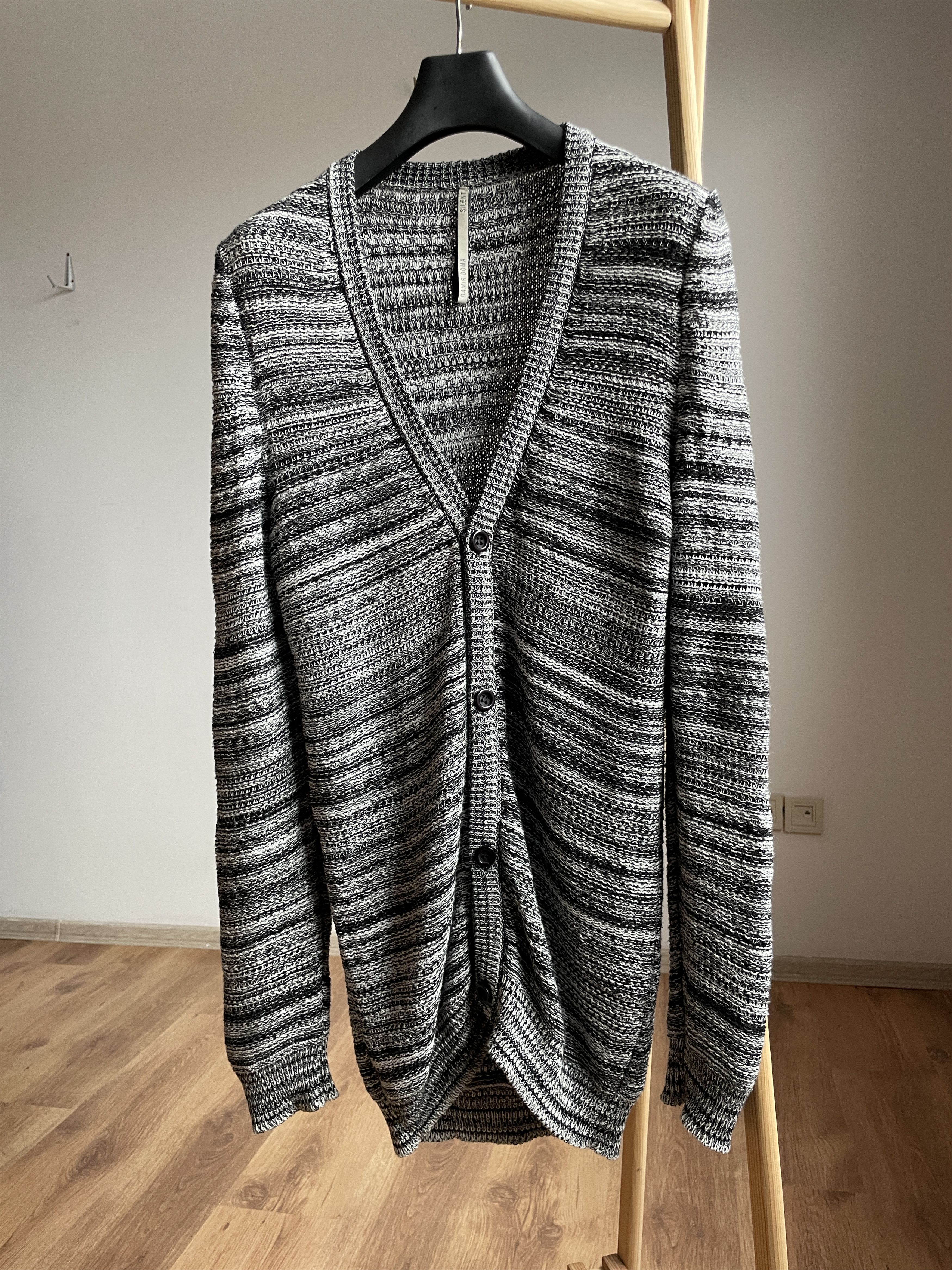 Silent By Damir Doma Silent By Damir Doma Melange Cotton Long Cardigan Size S Size US S / EU 44-46 / 1 - 1 Thumbnail