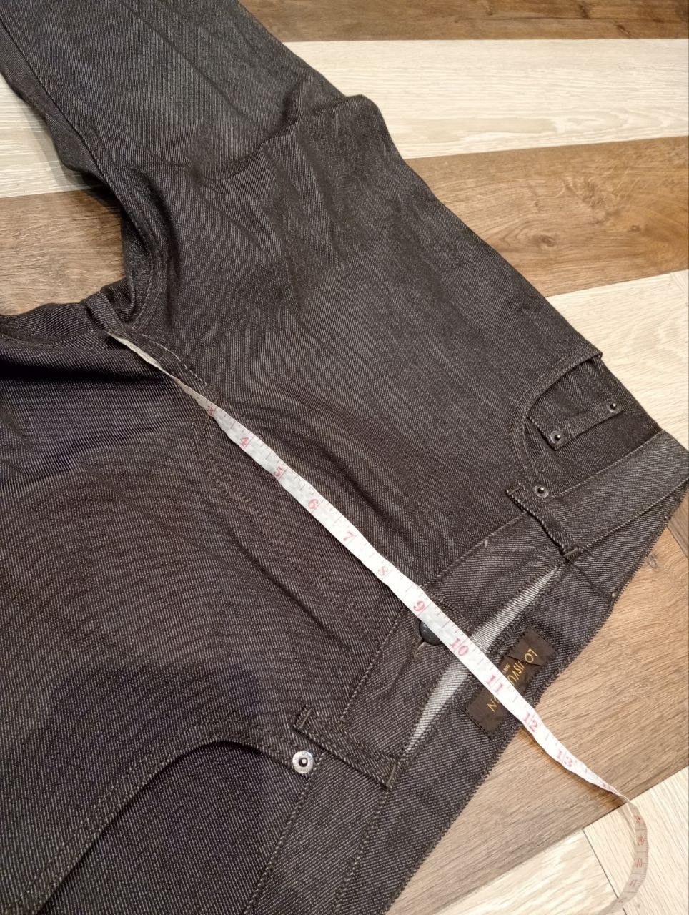 Louis Vuitton LUXURY LOUIS VUITTON COMBINE WOOL COTTON DENIM PANTS Size US 34 / EU 50 - 18 Thumbnail