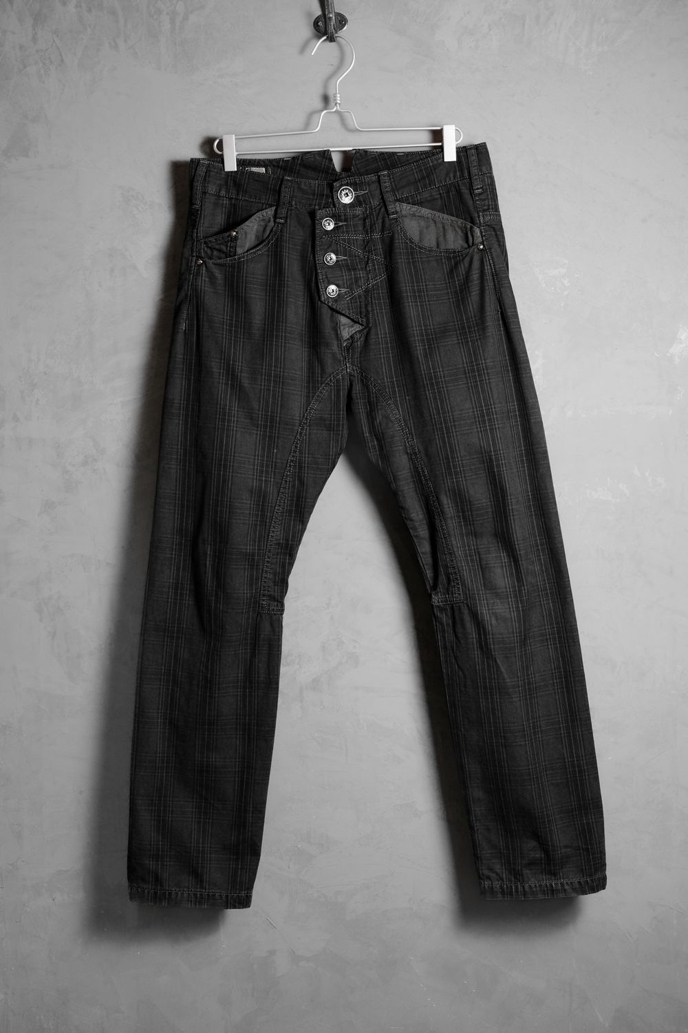 Other LE CASUAL DE Plaid Buckle Back Pants Size US 33 - 1 Thumbnail