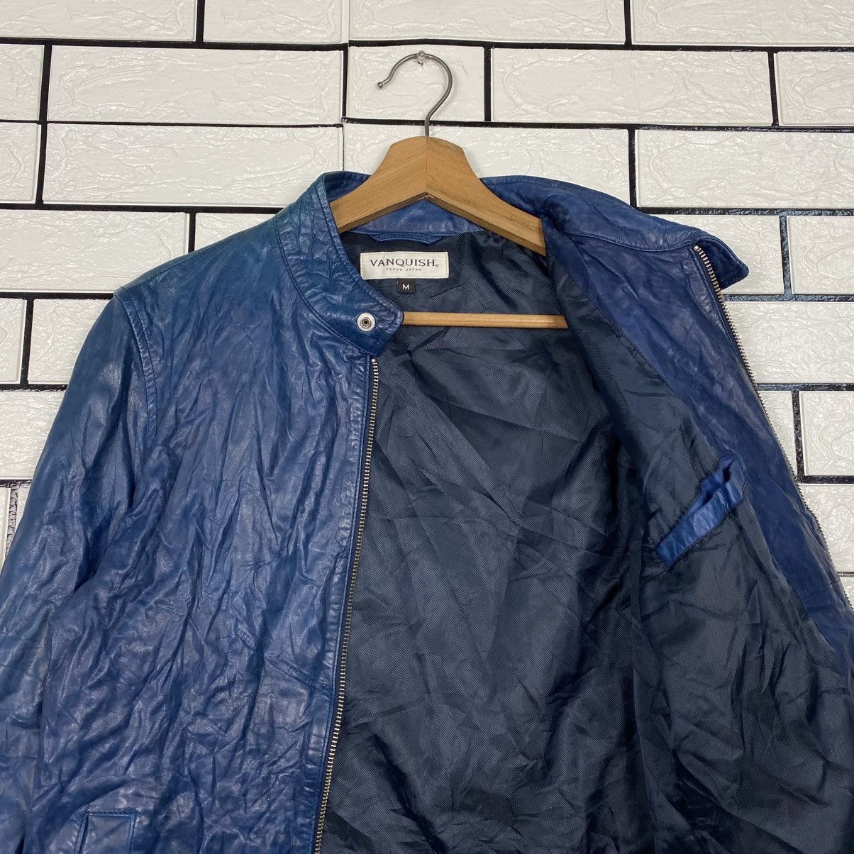 Vanquish 📌Vintage Leather Jacket Vanquish Tokyo Japan Biker Style Size US M / EU 48-50 / 2 - 13 Thumbnail