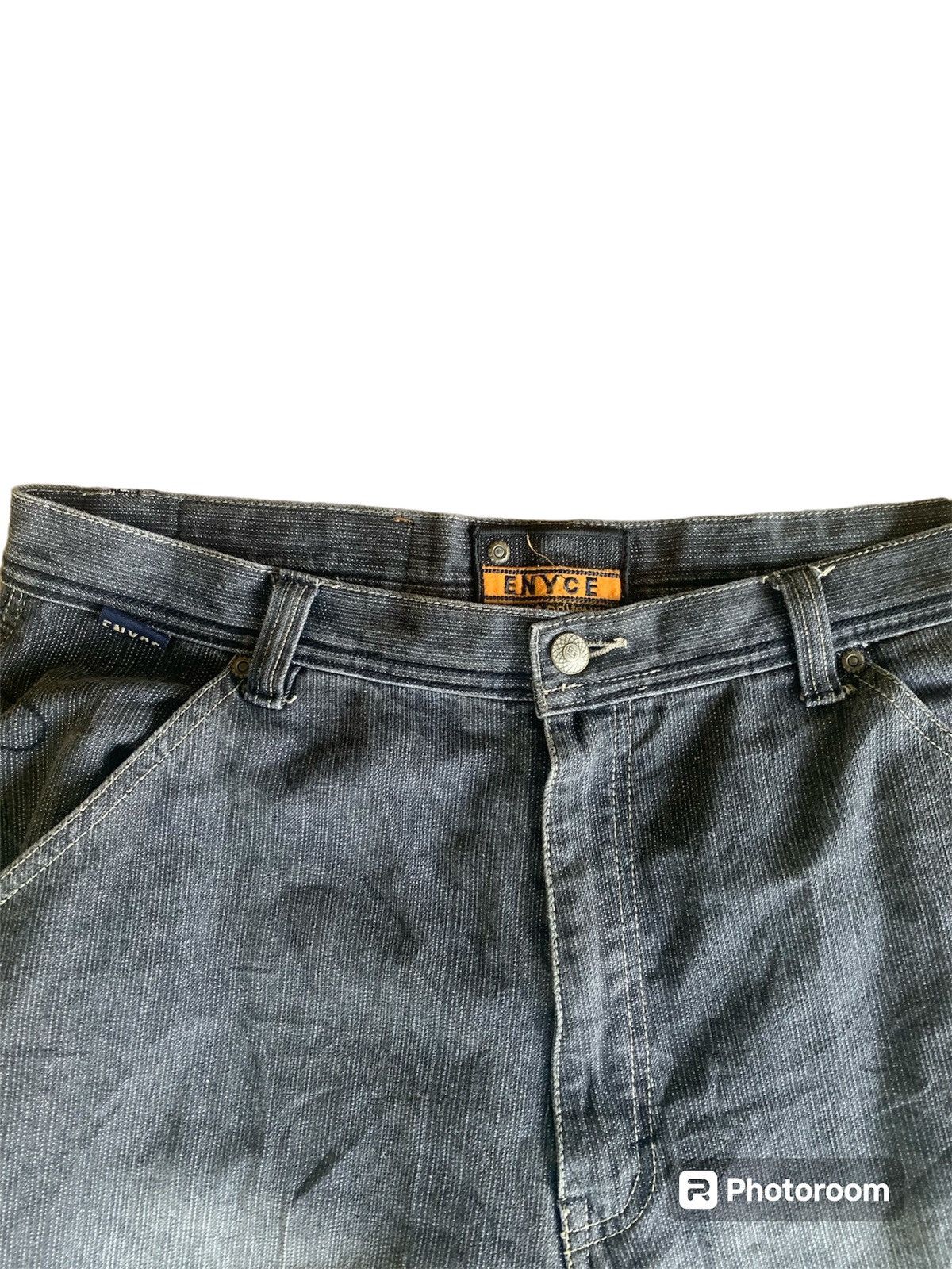 Enyce Vintage Enyce New York Baggy Soft Denim Size US 35 - 3 Thumbnail