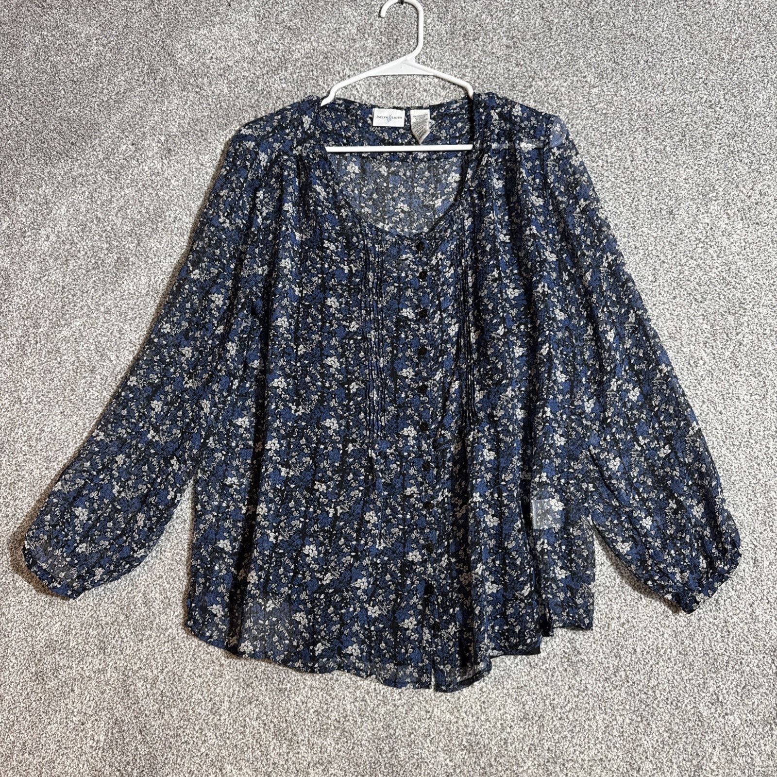 Other Jaclyn Smith Blouse Tank Top Women L Cottagecore Romantic Size L / US 10 / IT 46 - 1 Thumbnail