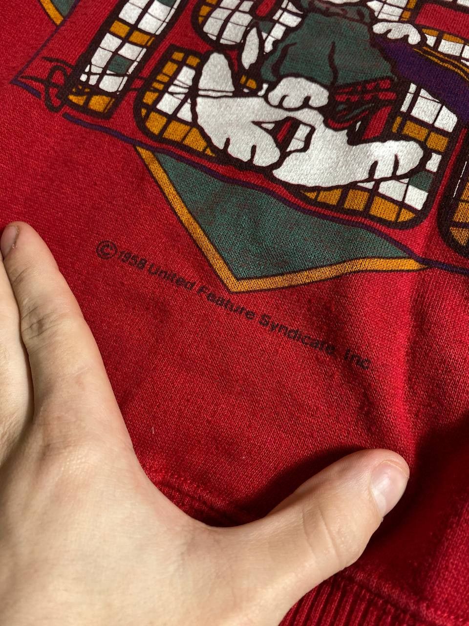 Vintage Y2K streetwear ACCOLADE red Vintage big print Sweaters Size US XS / EU 42 / 0 - 8 Thumbnail